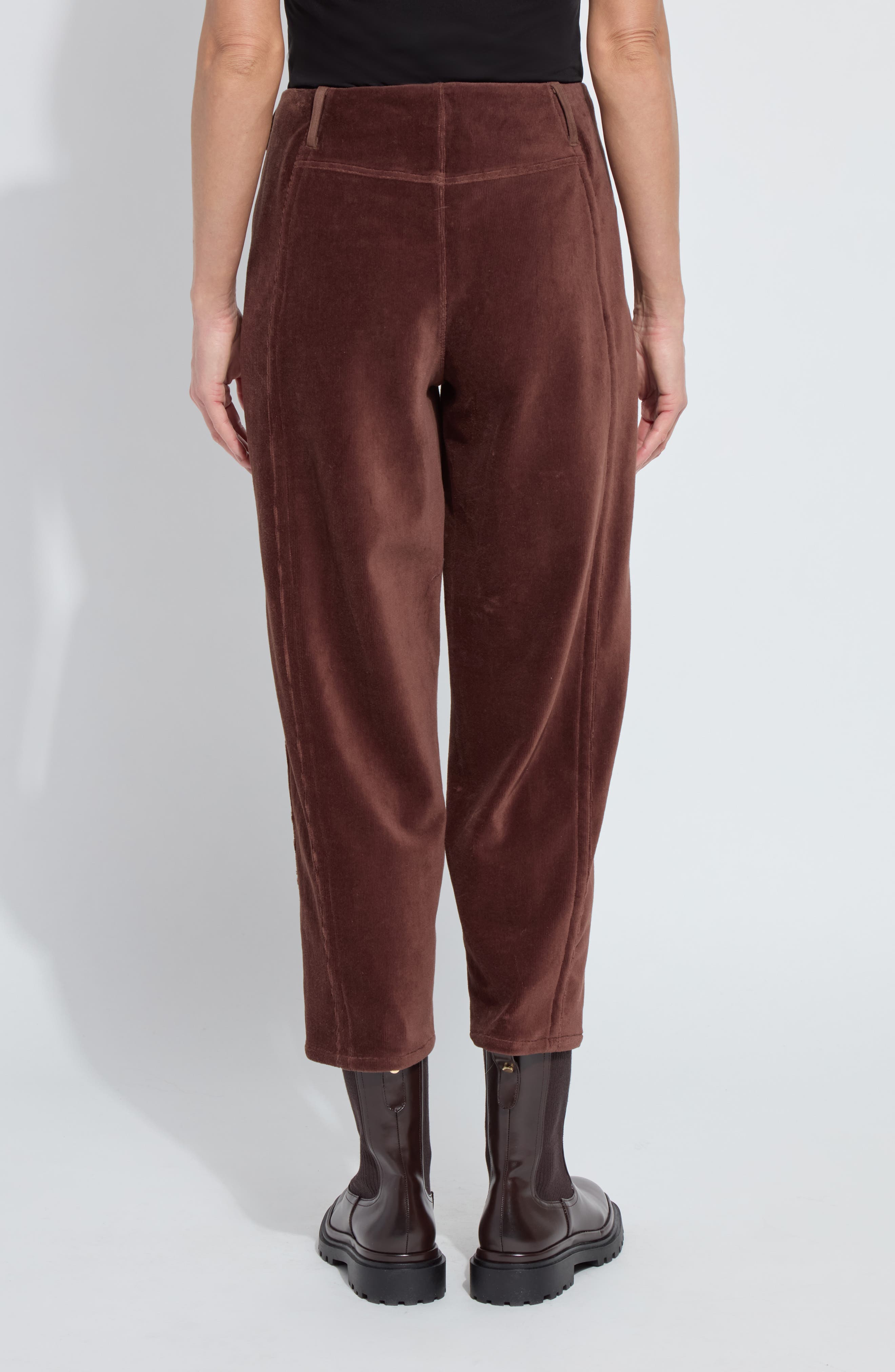 Tatum Corduroy Crop Barrel Leg Pants - image 2