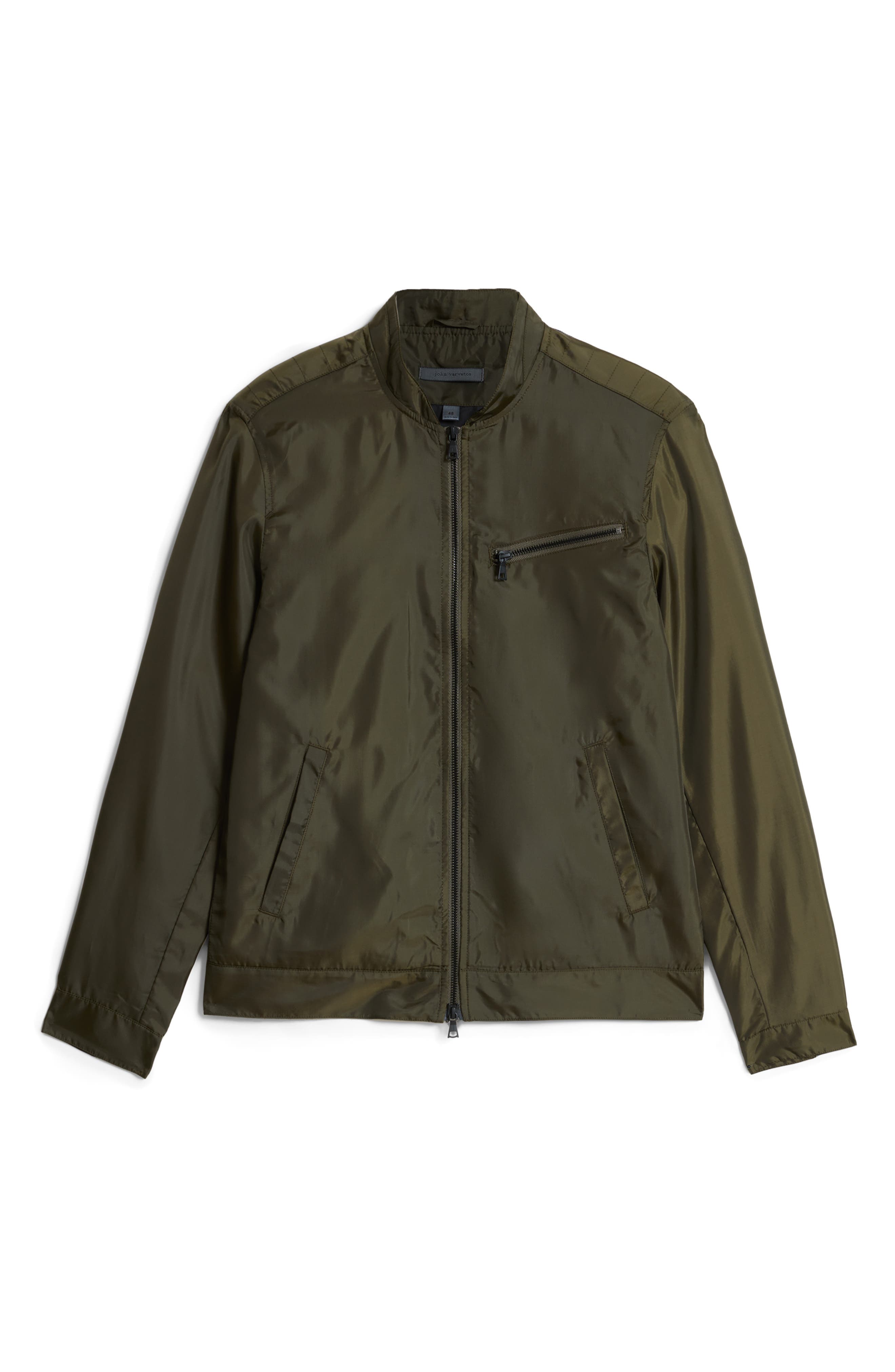 Zip Front Racer Jacket - image 1