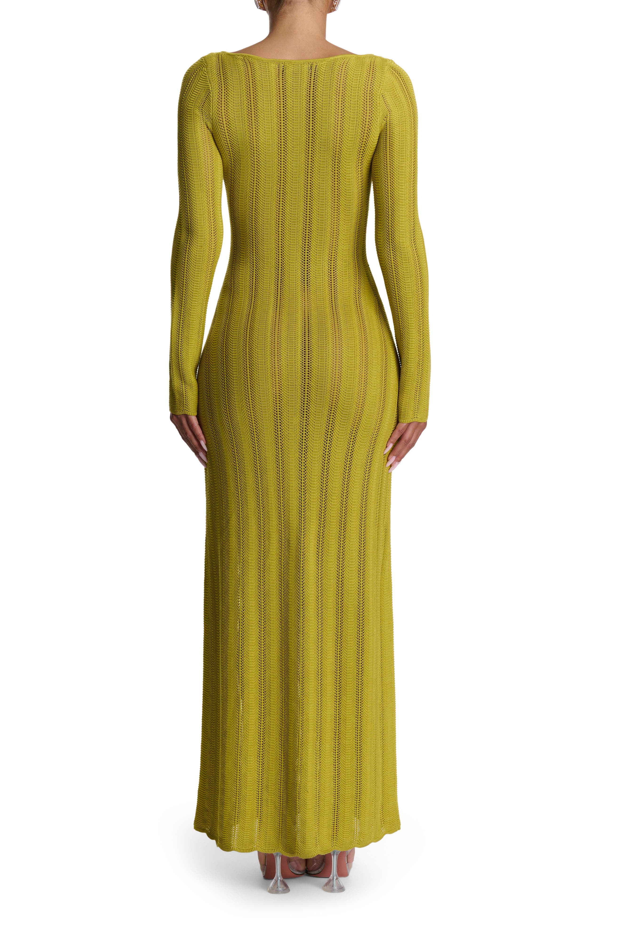 Long Sleeve Knit Maxi Dress - image 2
