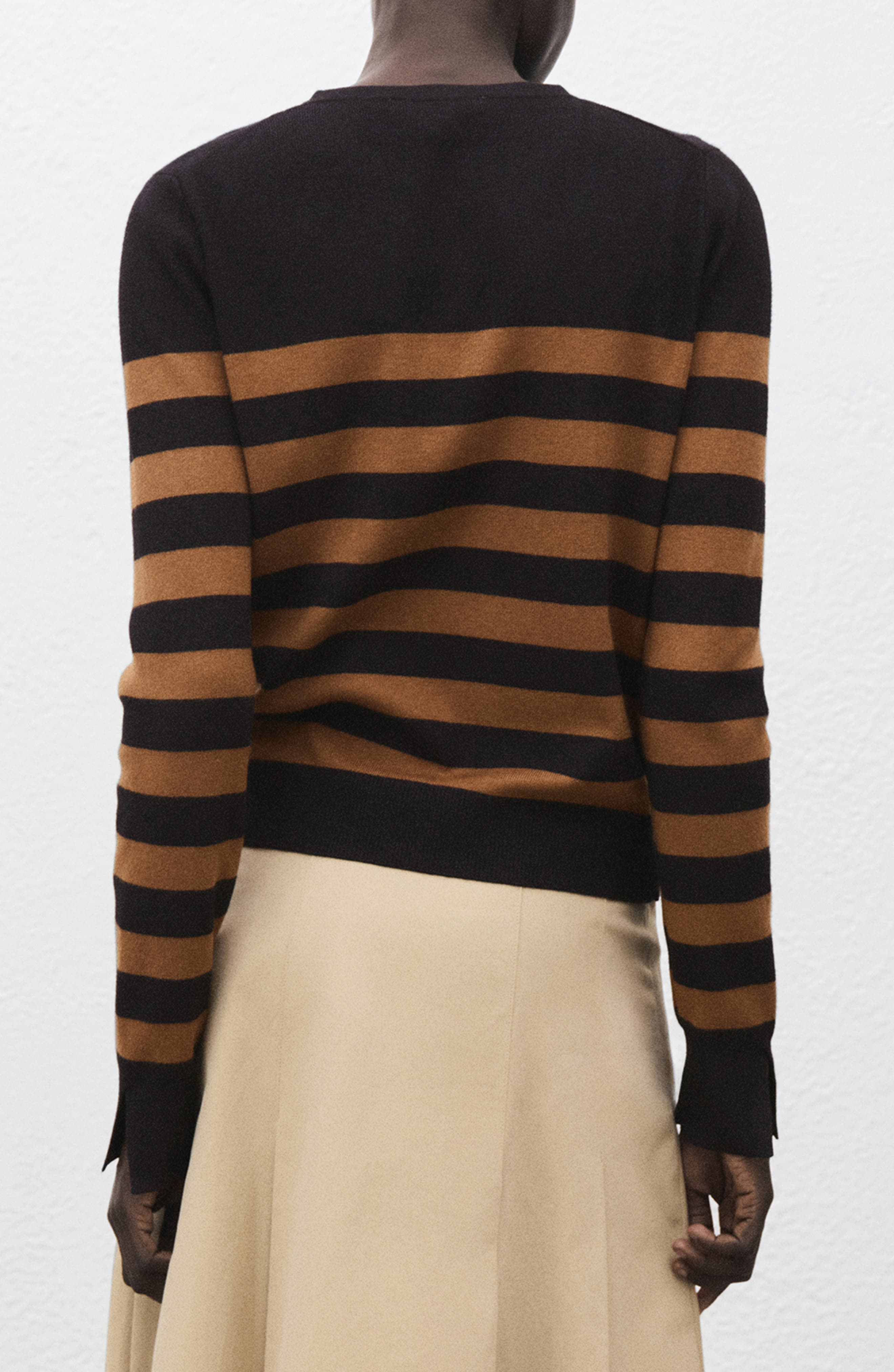 Split Cuff Button Front Cardigan - image 2