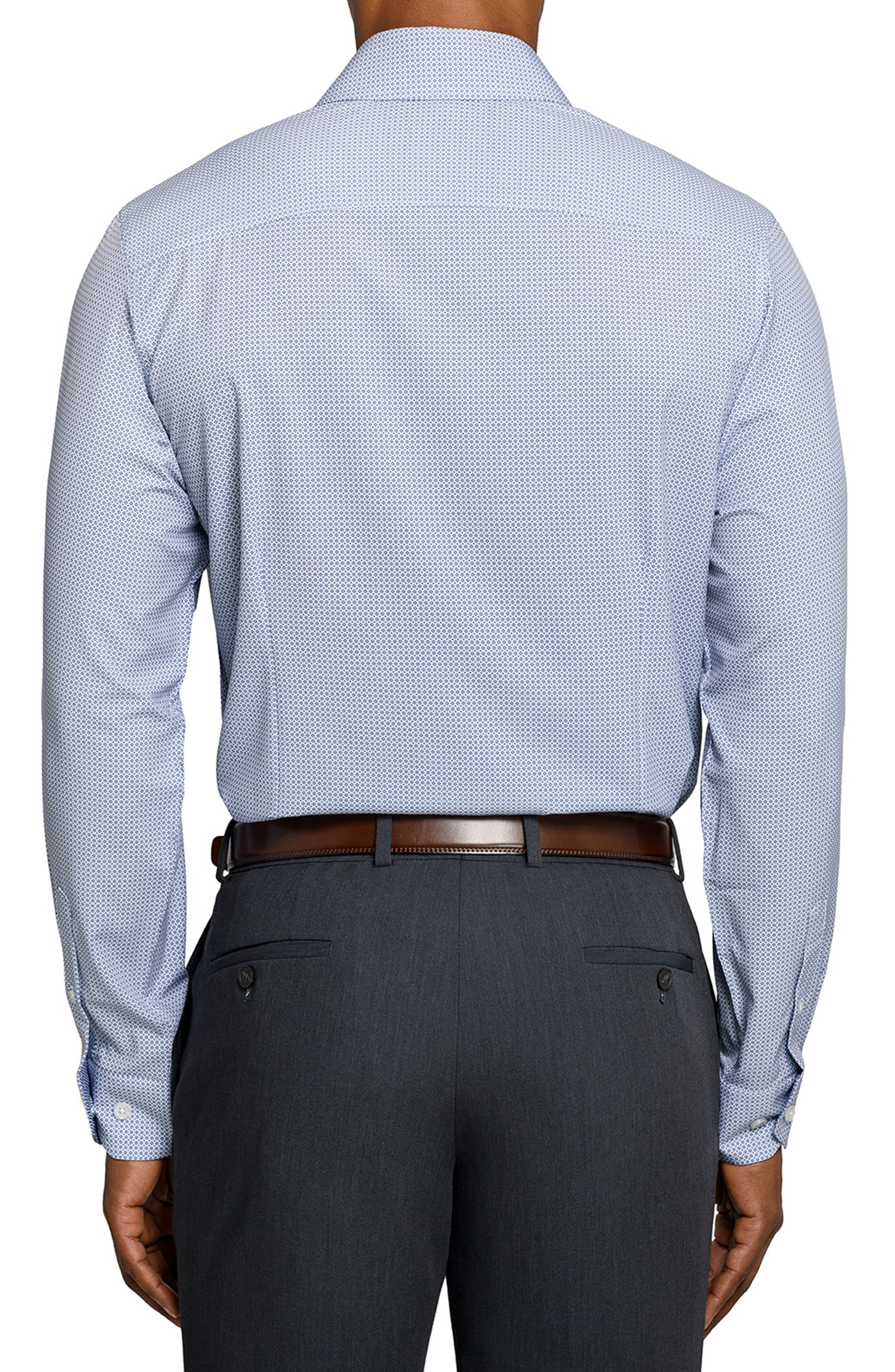 Regular Fit Octagon Geo Performance Dress Shirt - image 2