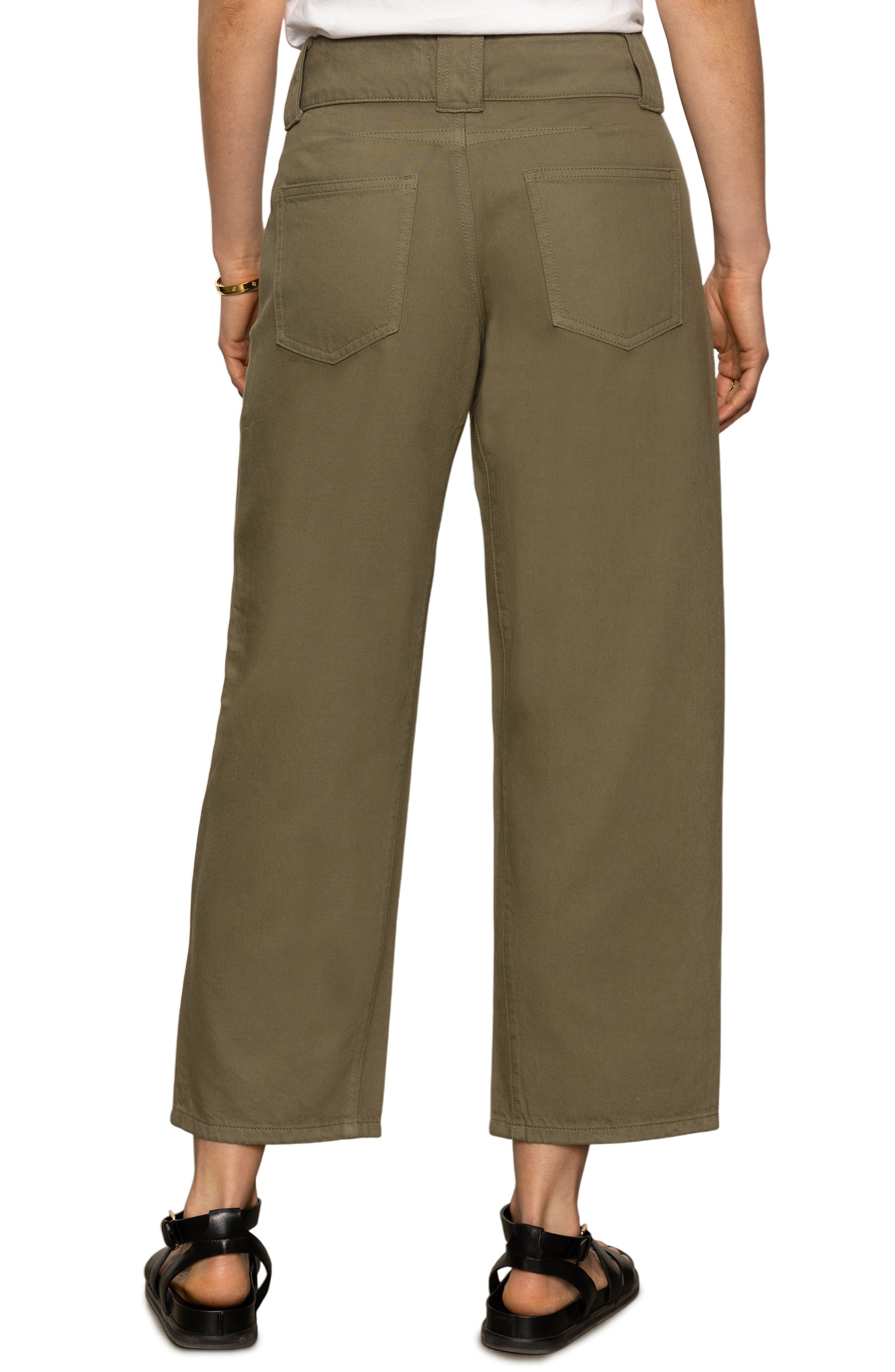 Side Car High Waist Ankle Barrel Jeans - image 2