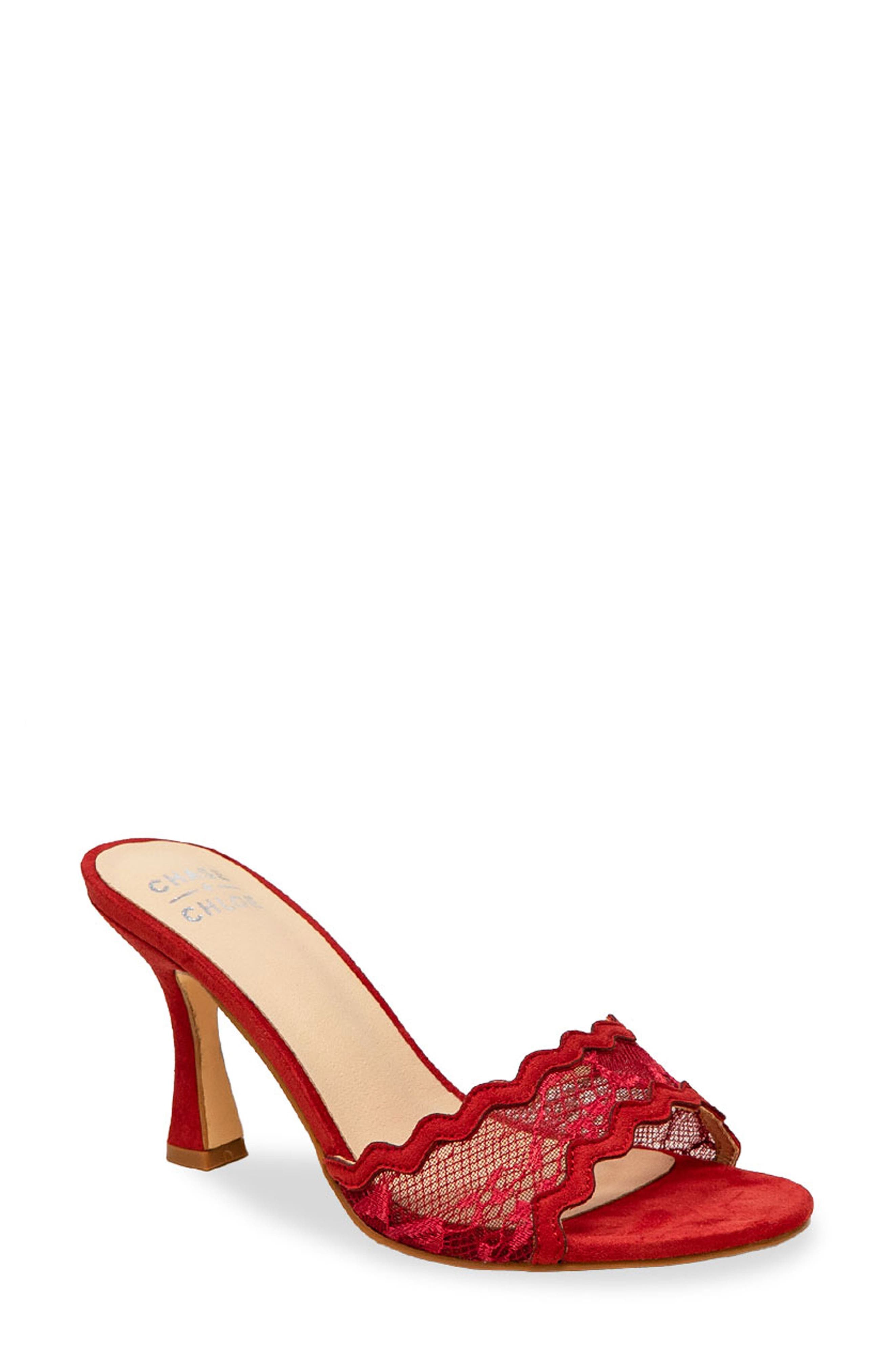 Scalloped Lace Sandal - image 3