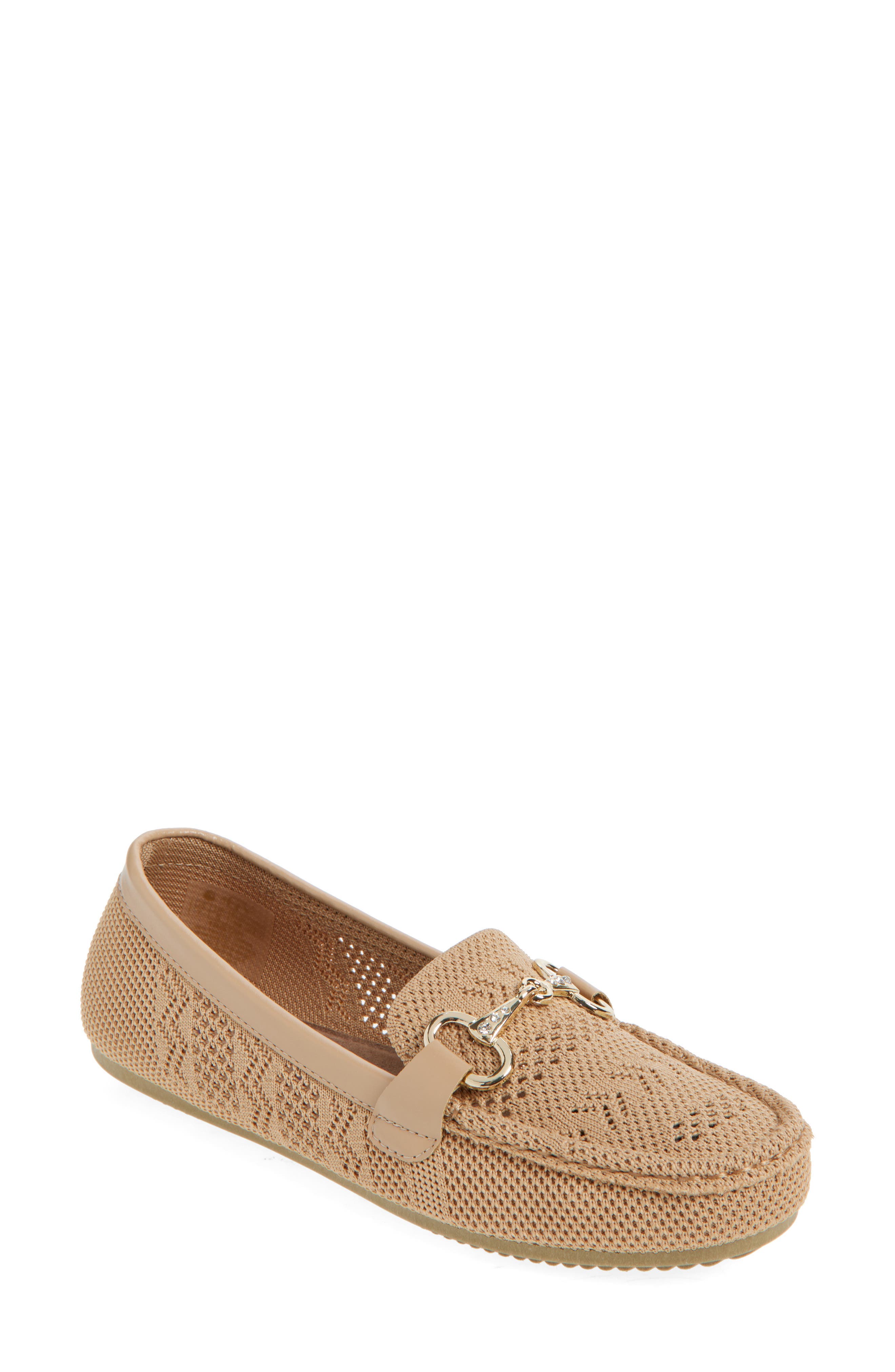 Tristan Rhinestone Bit Knit Loafer - image 5