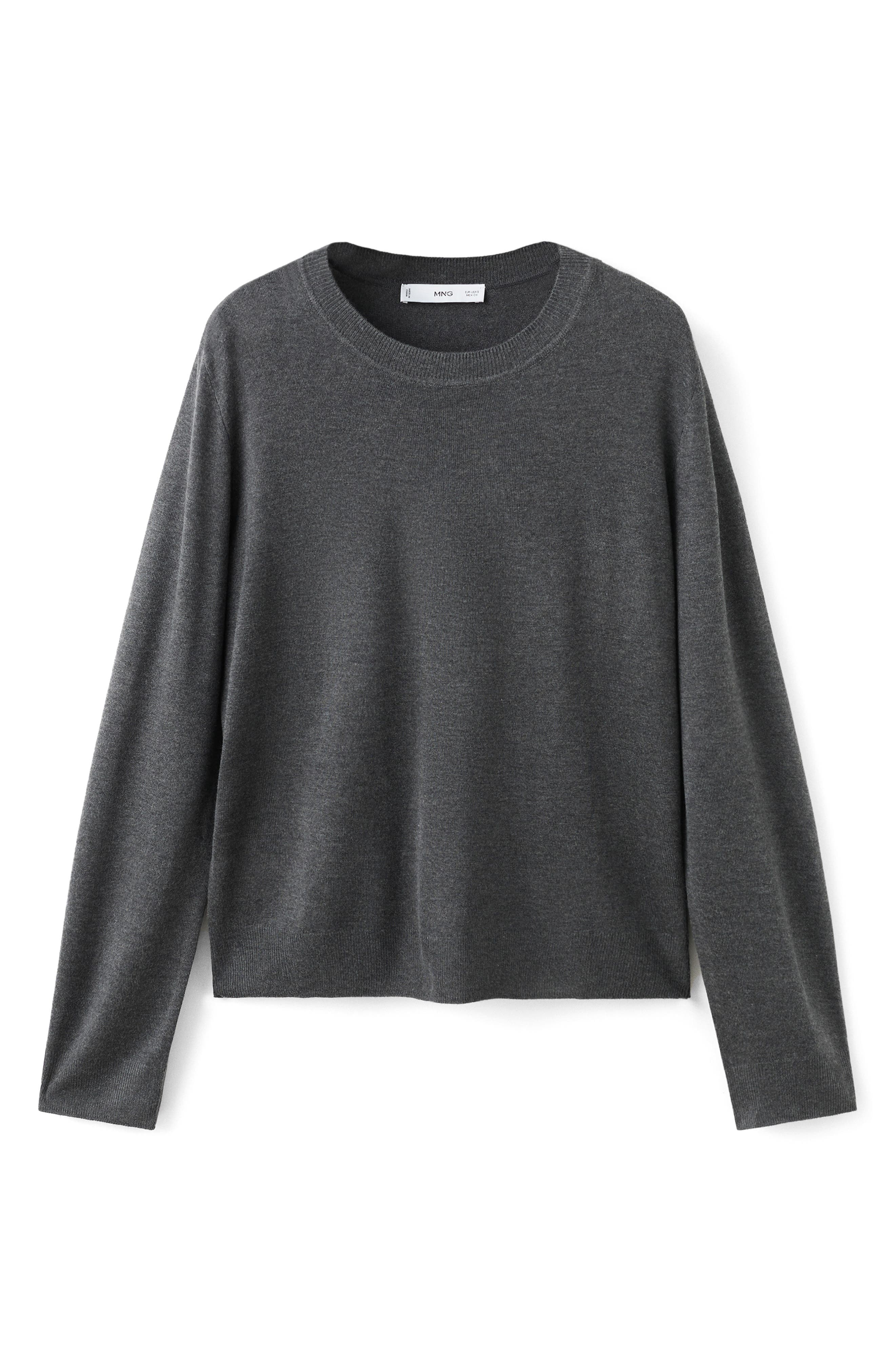 Fine Knit Crewneck Sweater - image 1