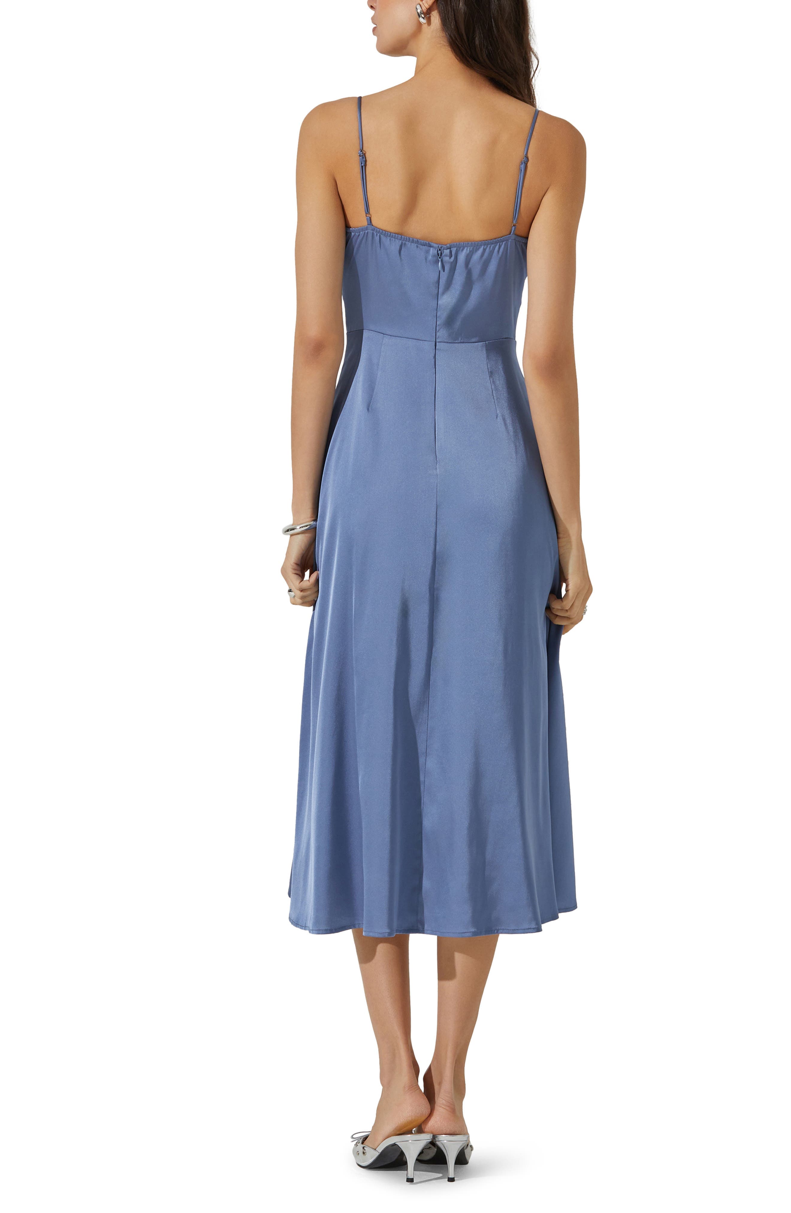 Bustier Satin Dress - image 2