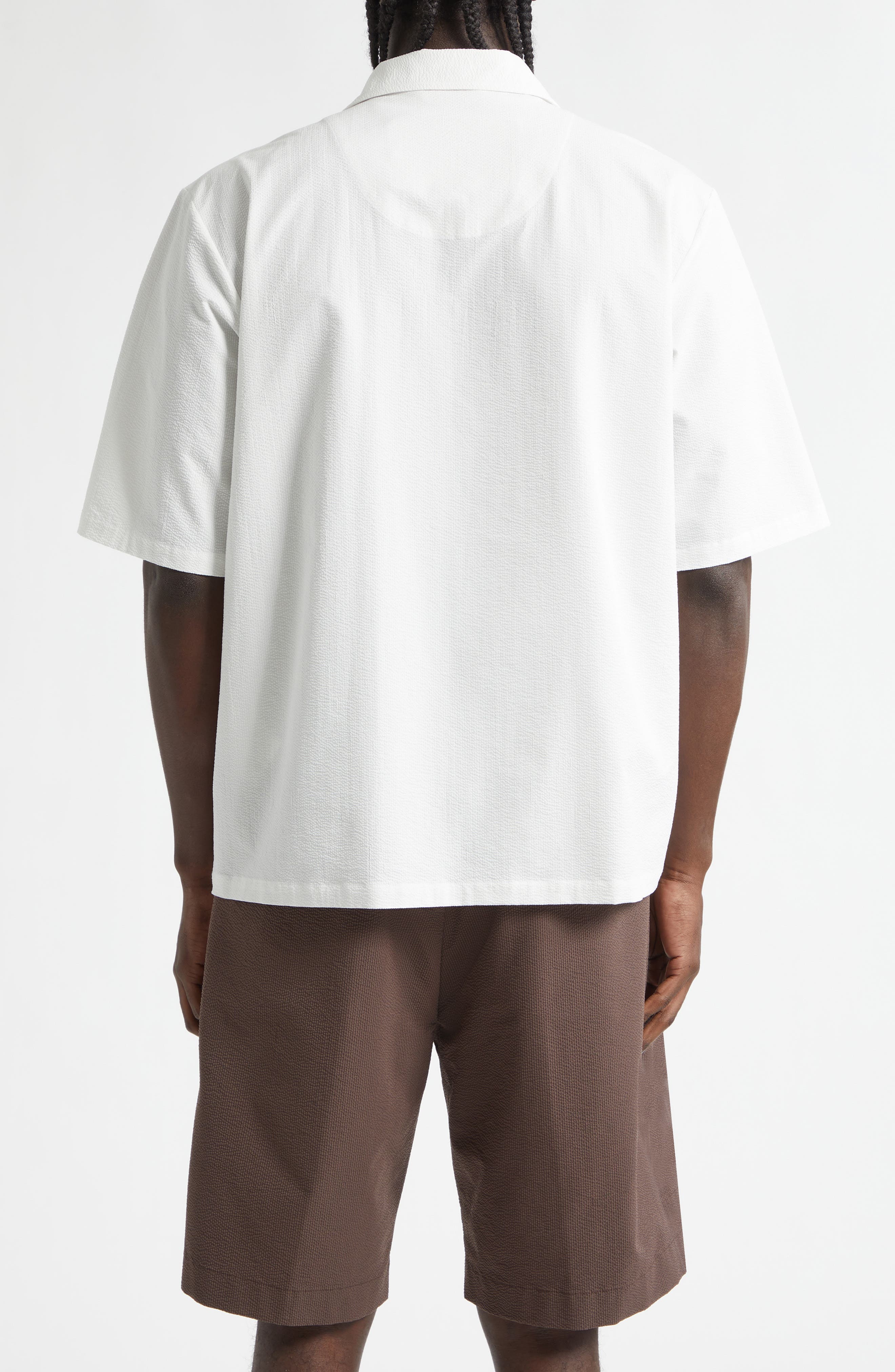 Seersucker Camp Shirt - image 2