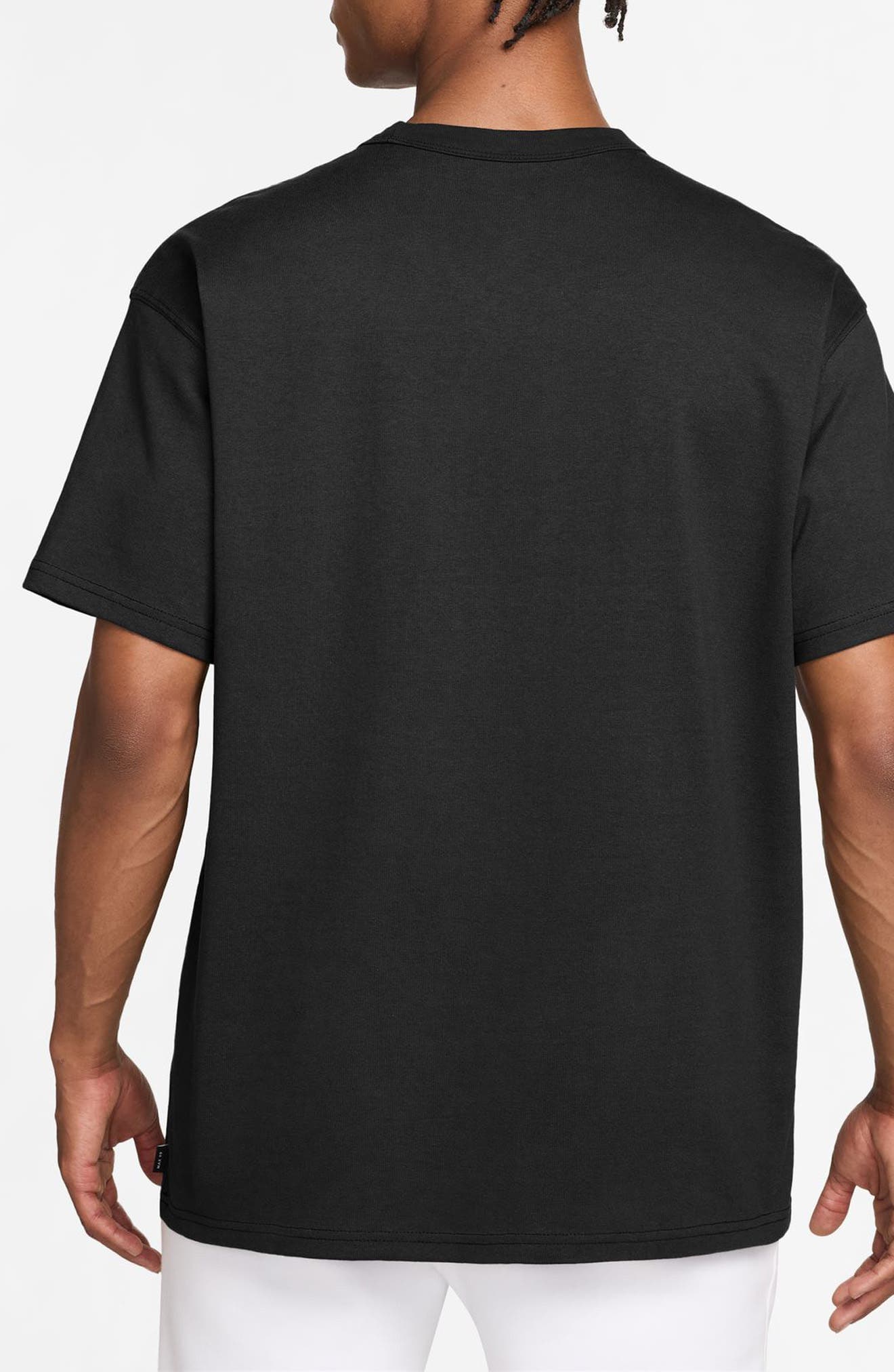 Sportswear Embroidered Swoosh Cotton T-Shirt - image 2