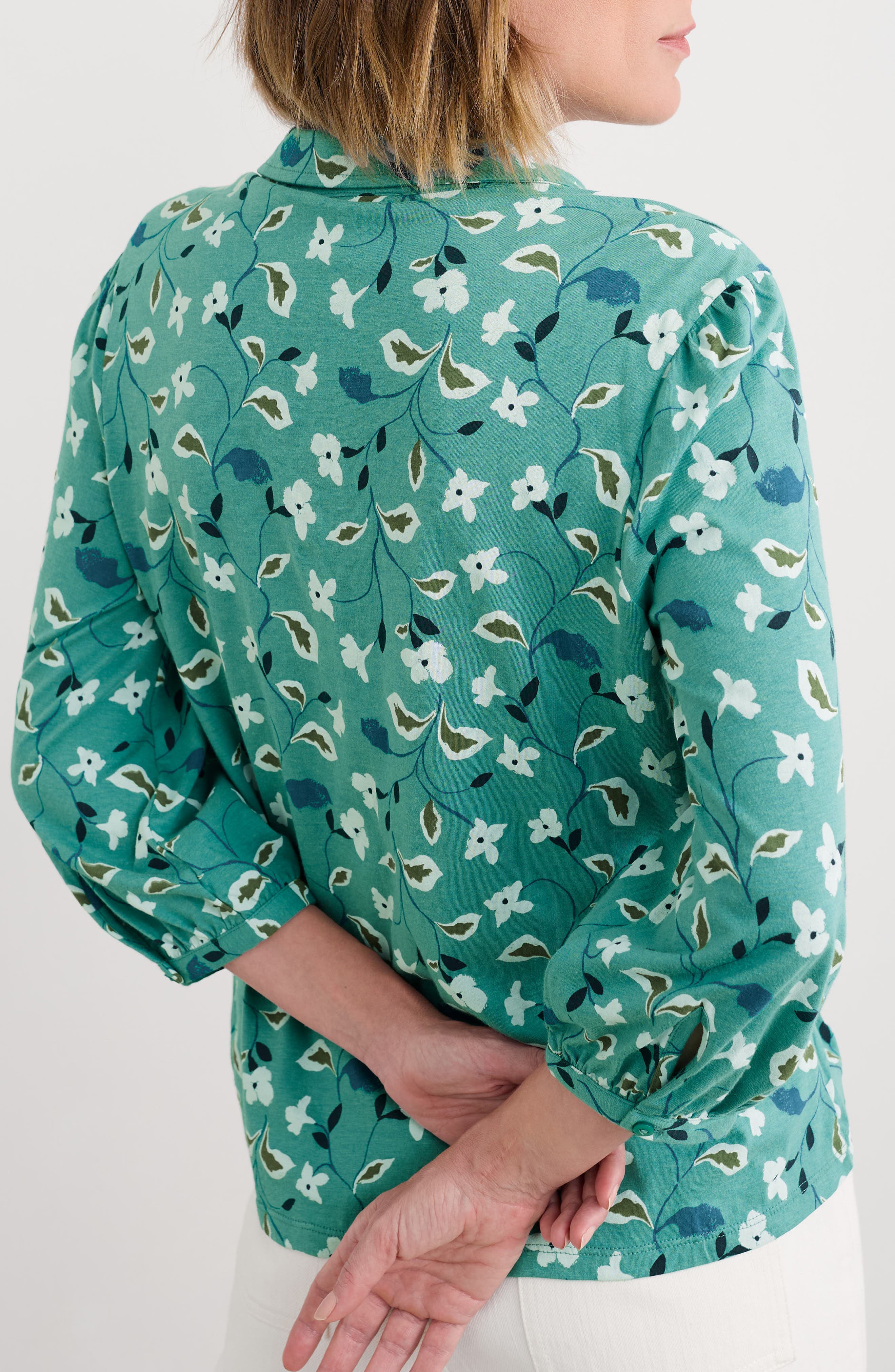 Embrace Floral Button-Up Shirt - image 2