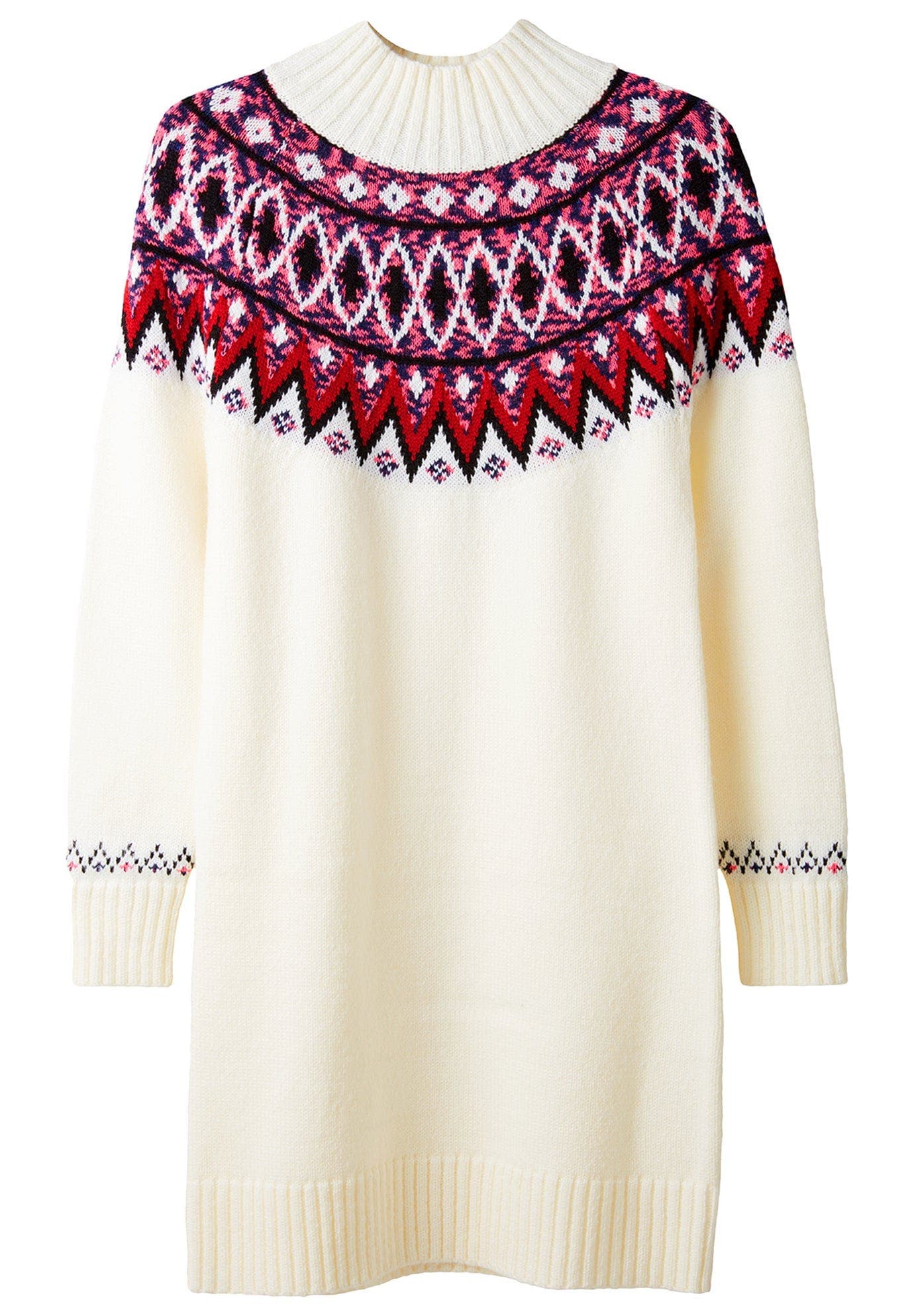 Fairisle Sweater Dress - image 2
