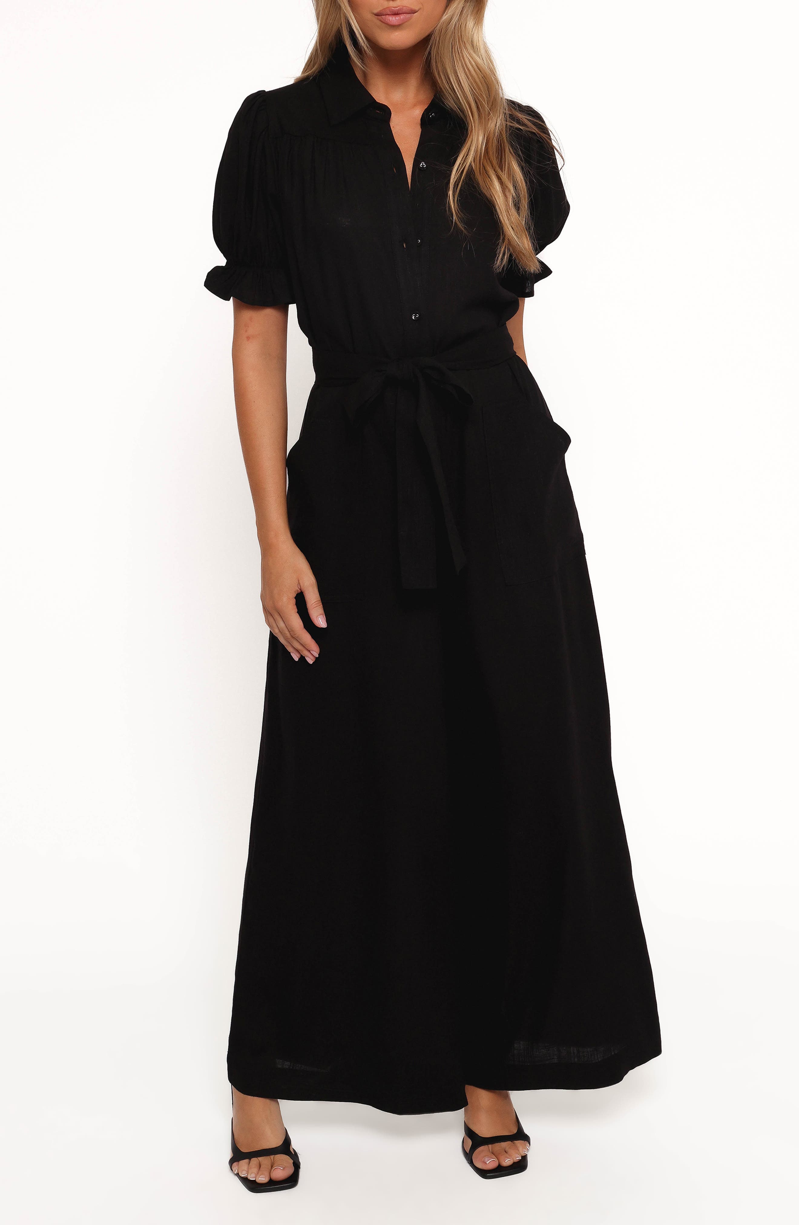 Minnie Short Sleeve Stretch Cotton Jumpsuit - image 1