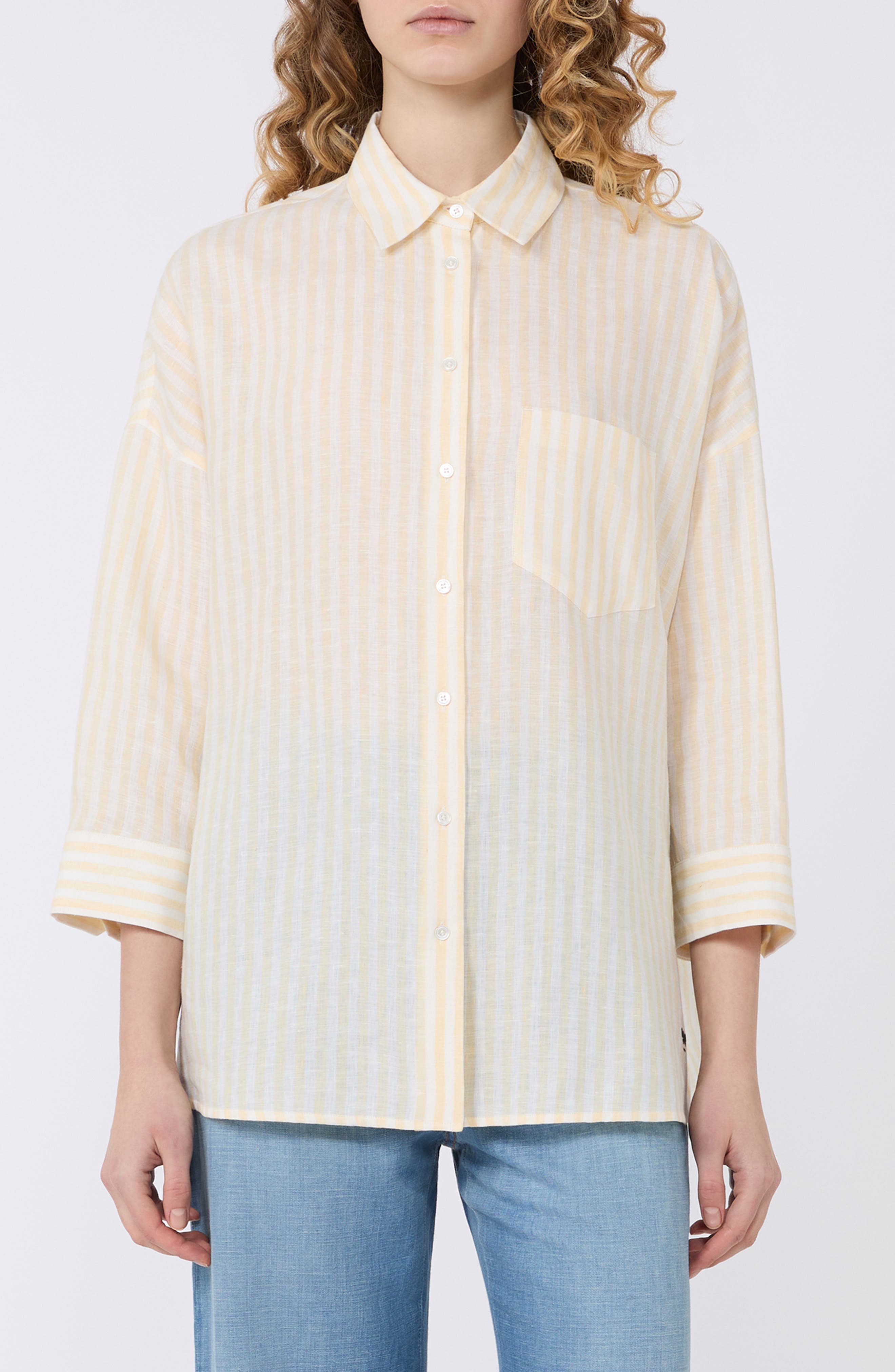Stripe Linen Shirt - image 1