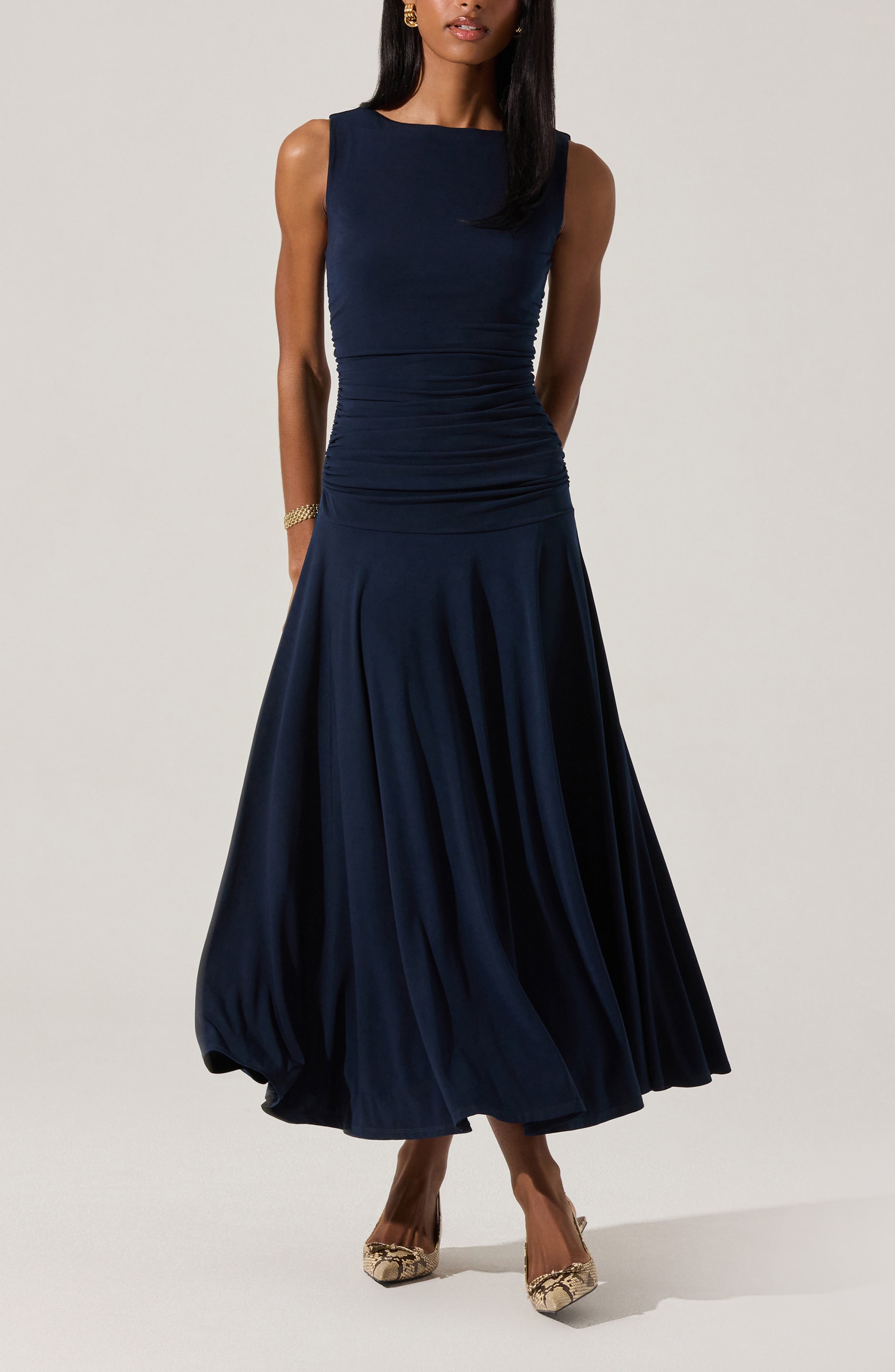 Melisandre Sleeveless A-Line Dress - image 1