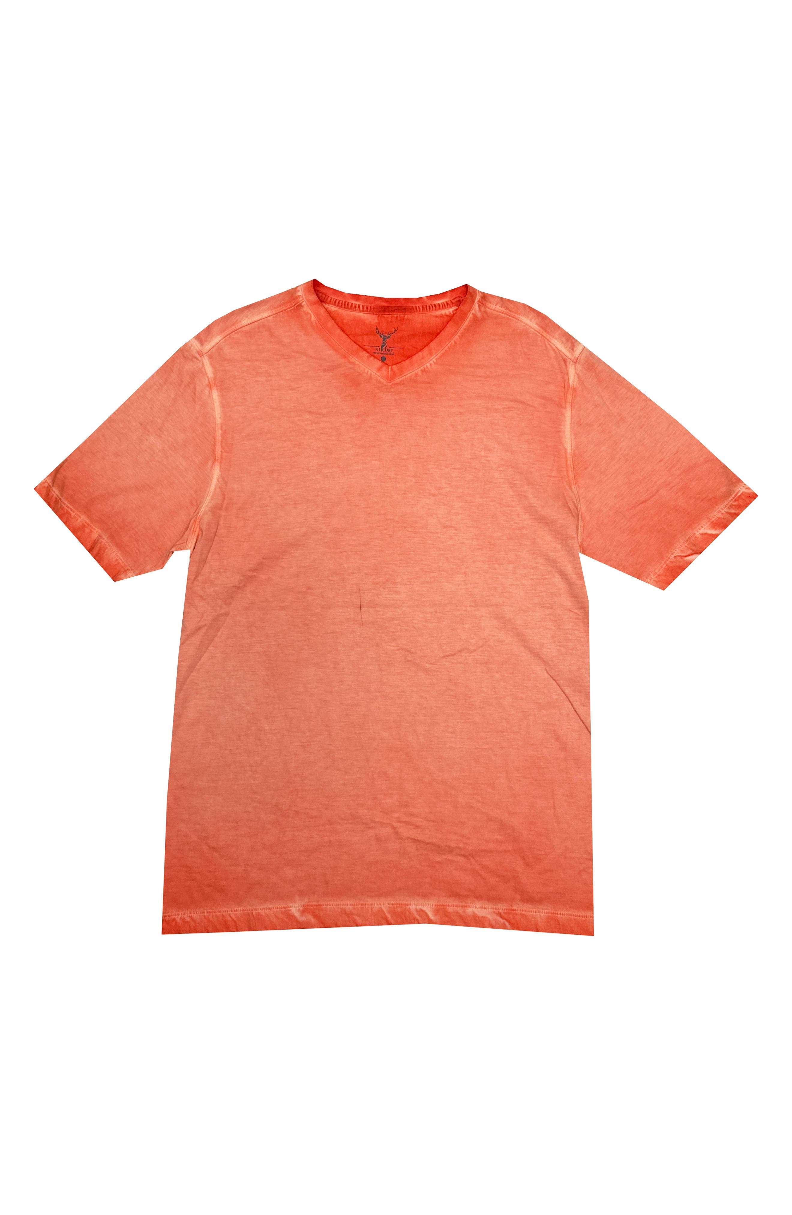 Spray V-Neck Pima Cotton T-Shirt - image 2