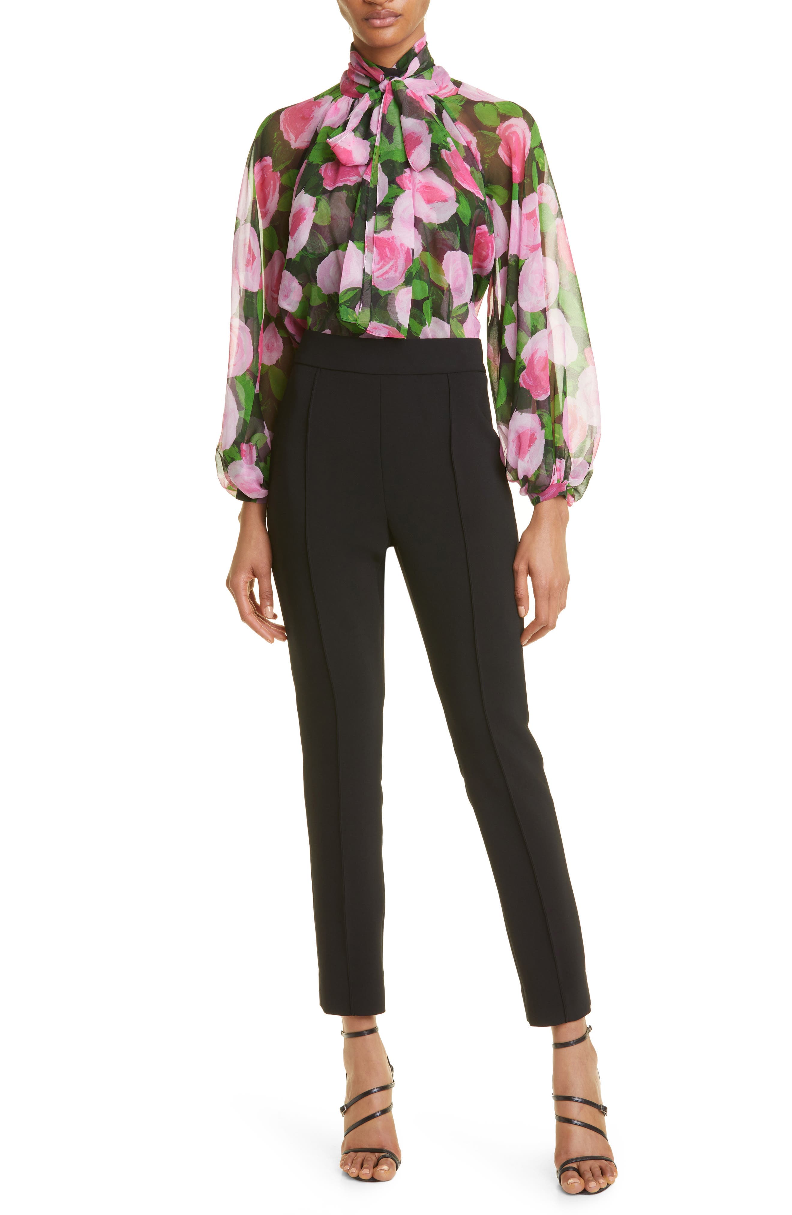 High Waist Skinny Ankle Pants - image 2