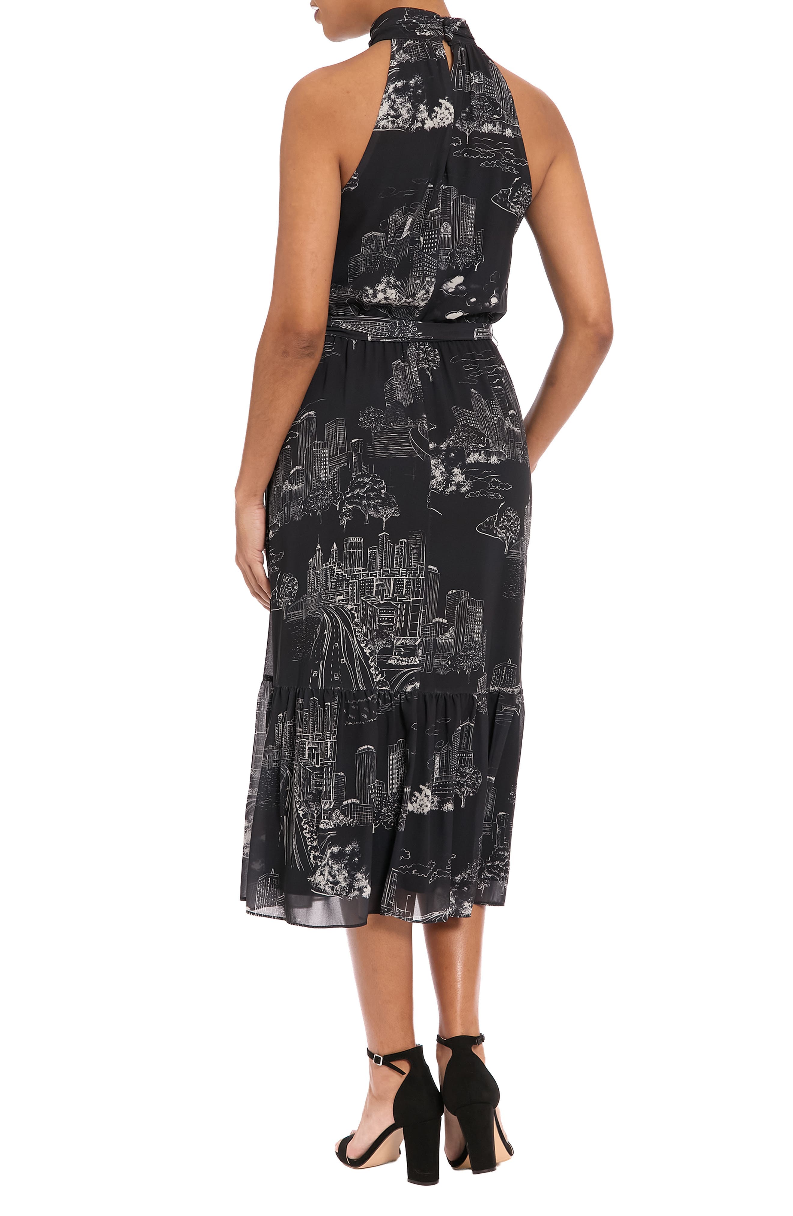 Tie Waist Halter Dress - image 2