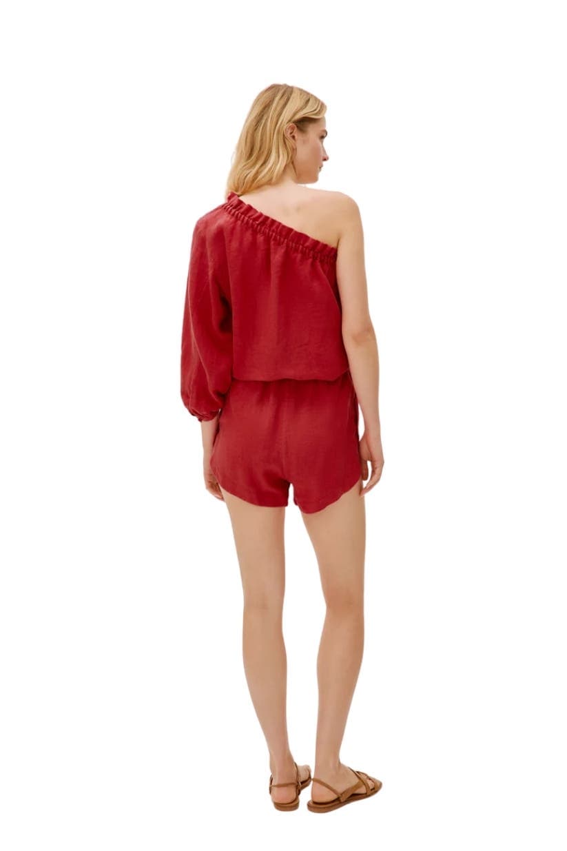 Capri Linen Shorts - image 4