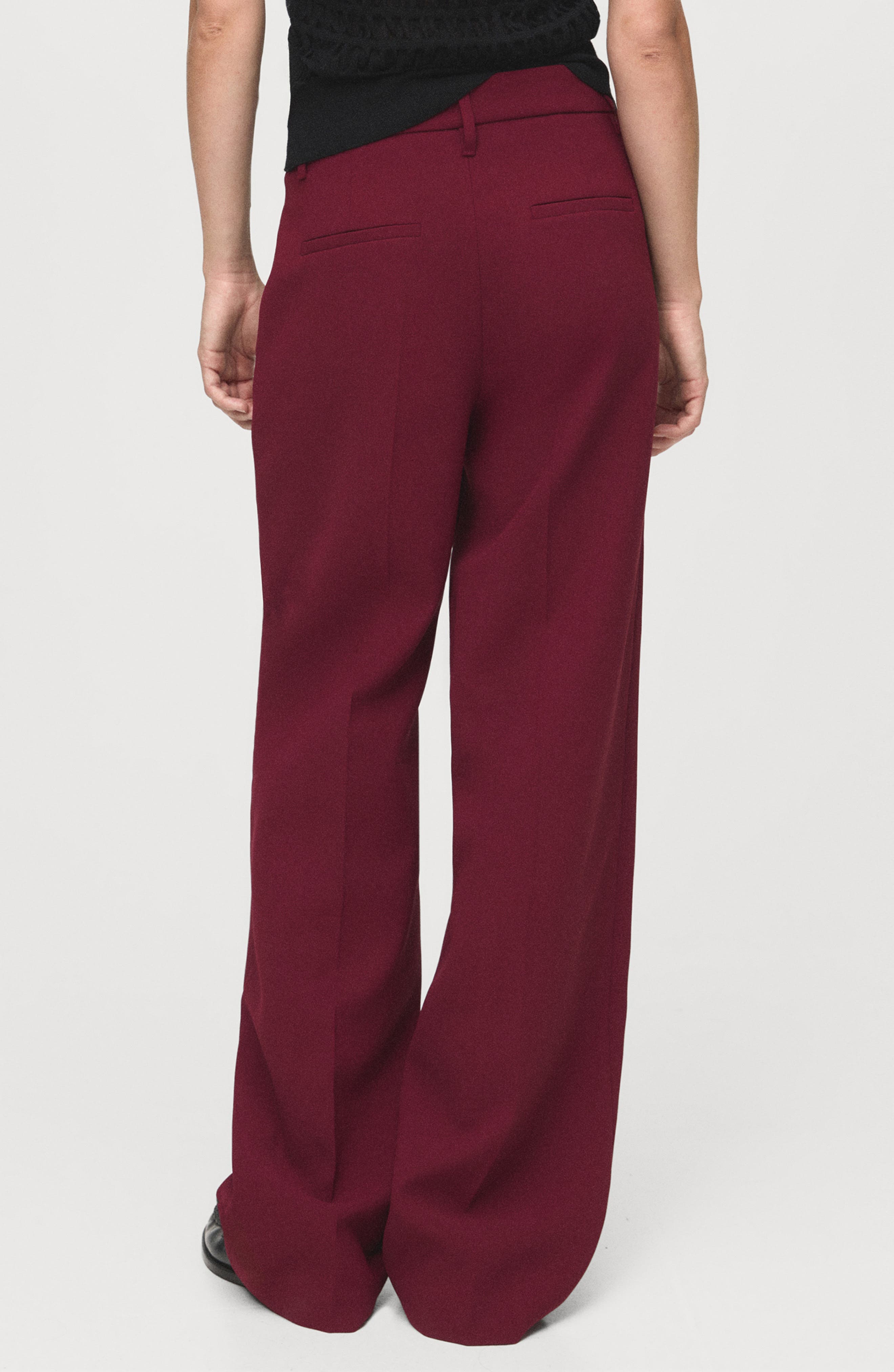 Seamed Straight Leg Pants - image 2