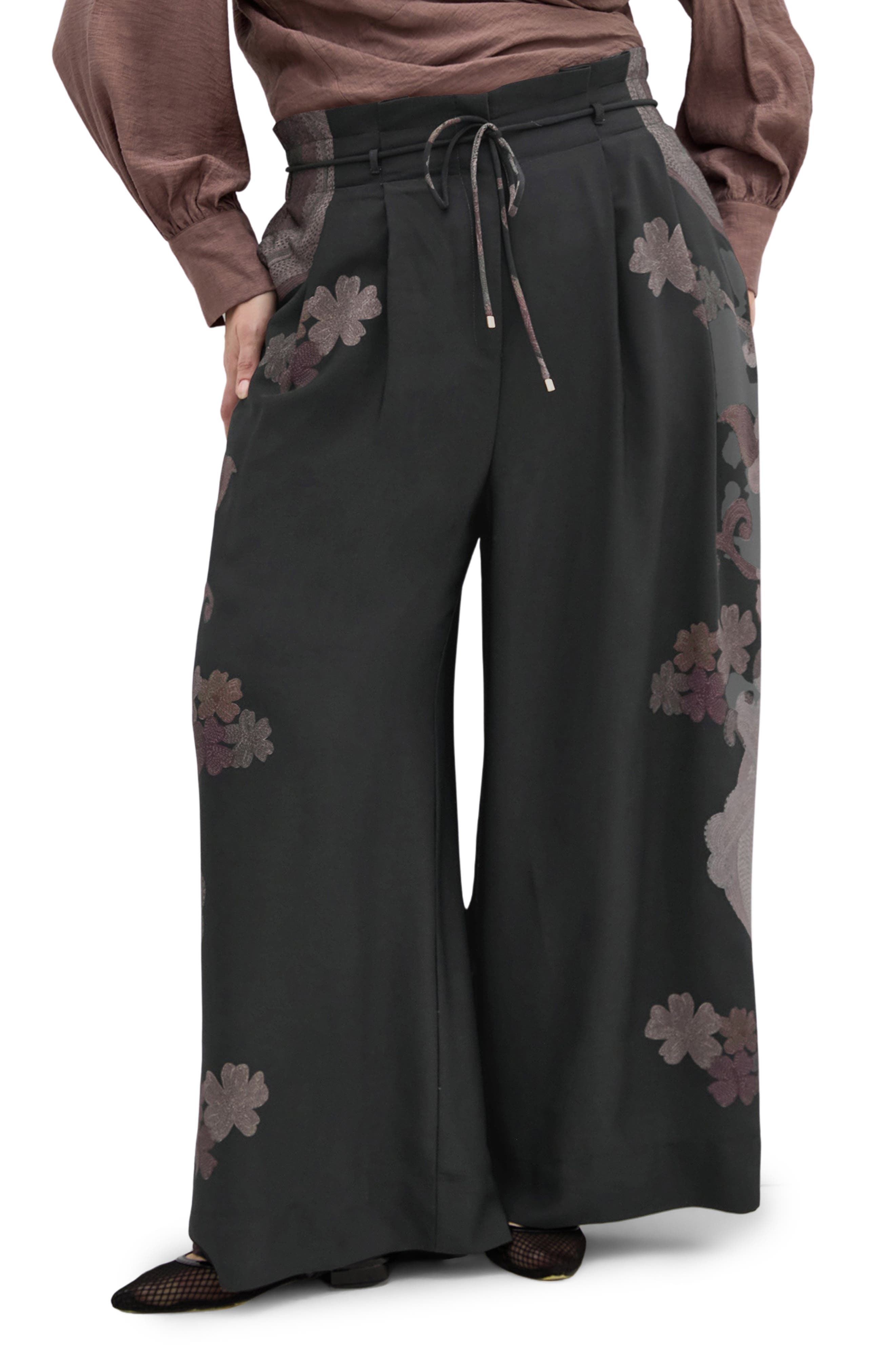 Eternal Paperbag Waist Wide Leg Pants - image 1