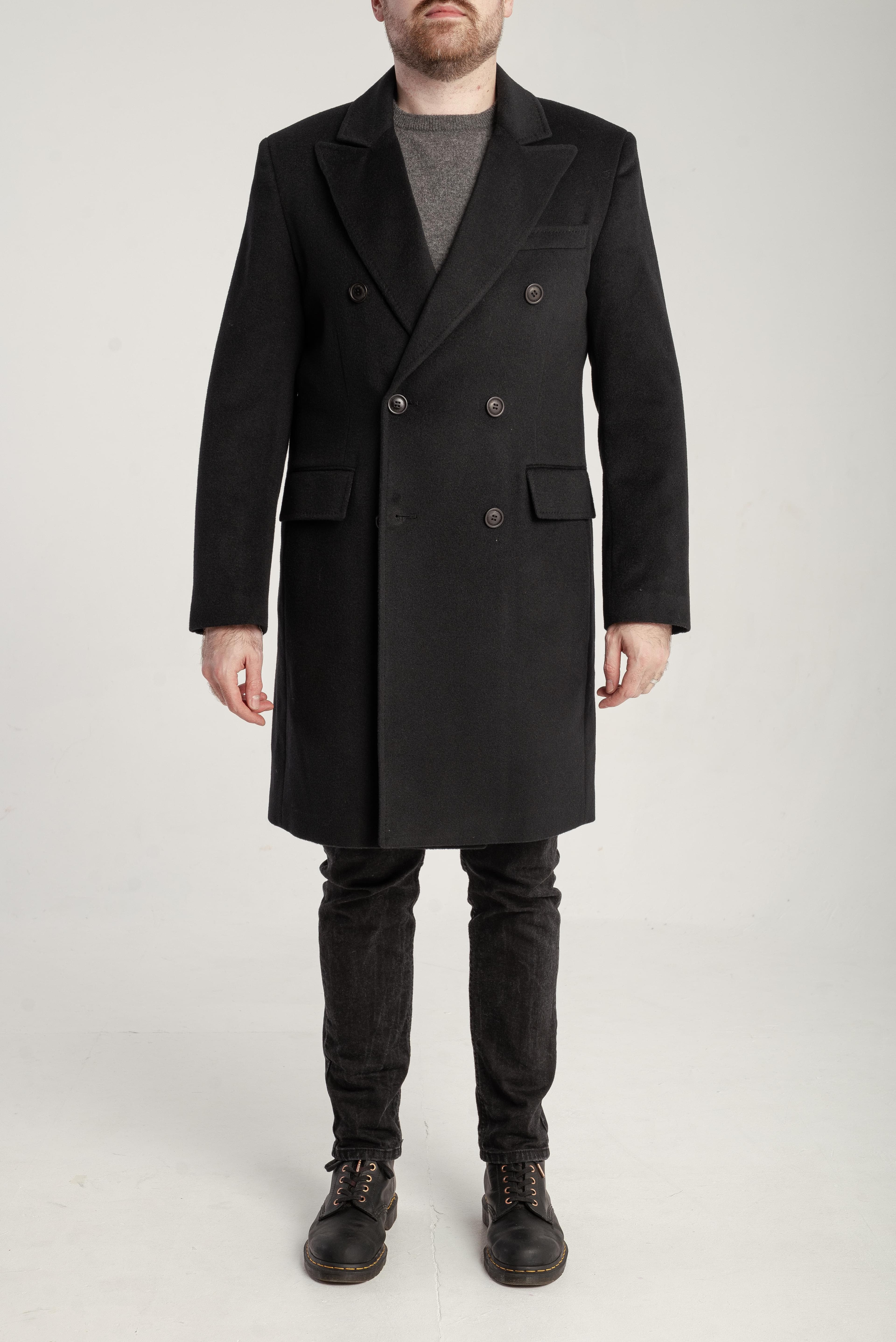 Cashmere Lapel Coat - image 1