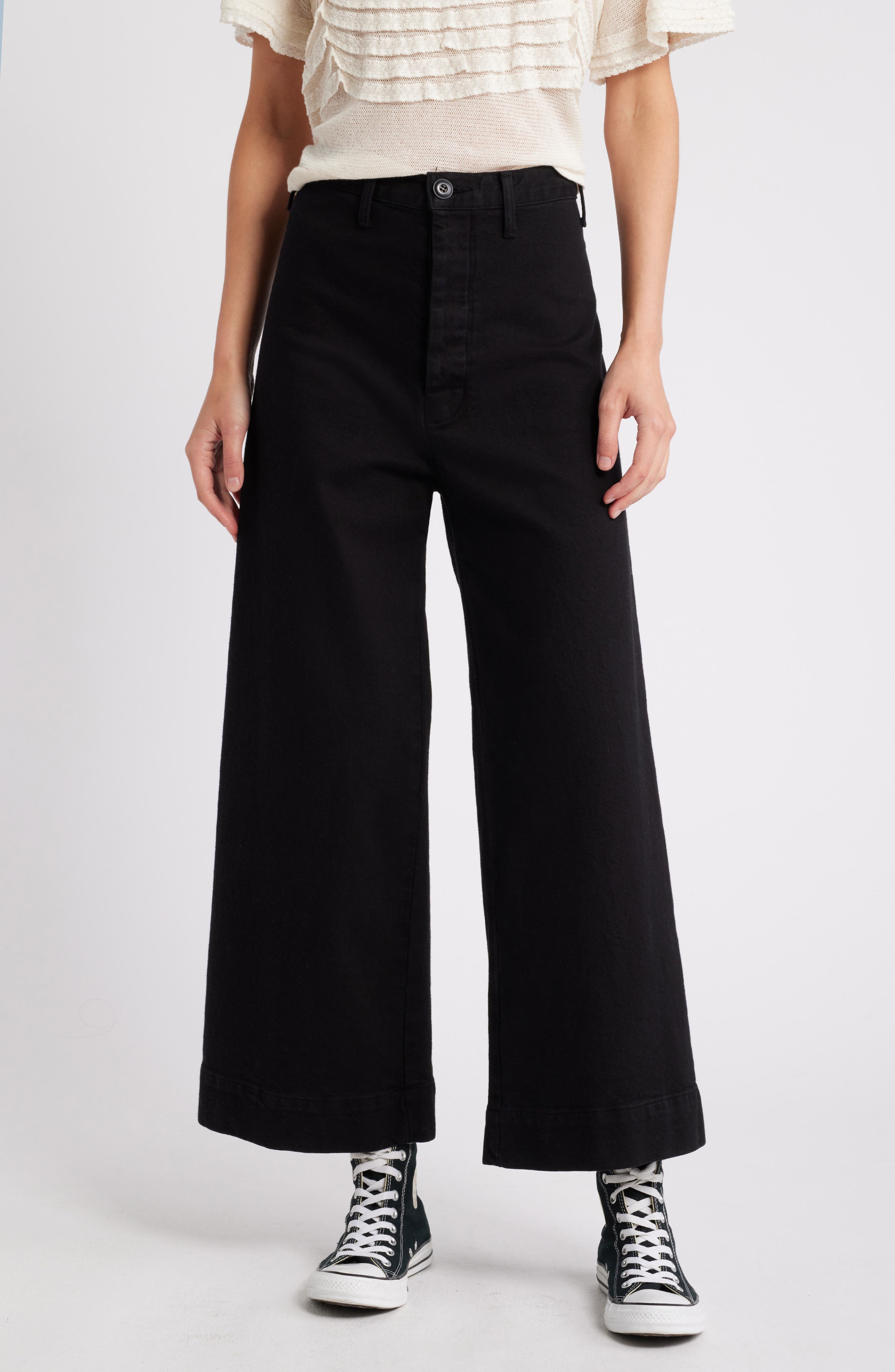 The Seafair Crop Wide Leg Jeans - image 1