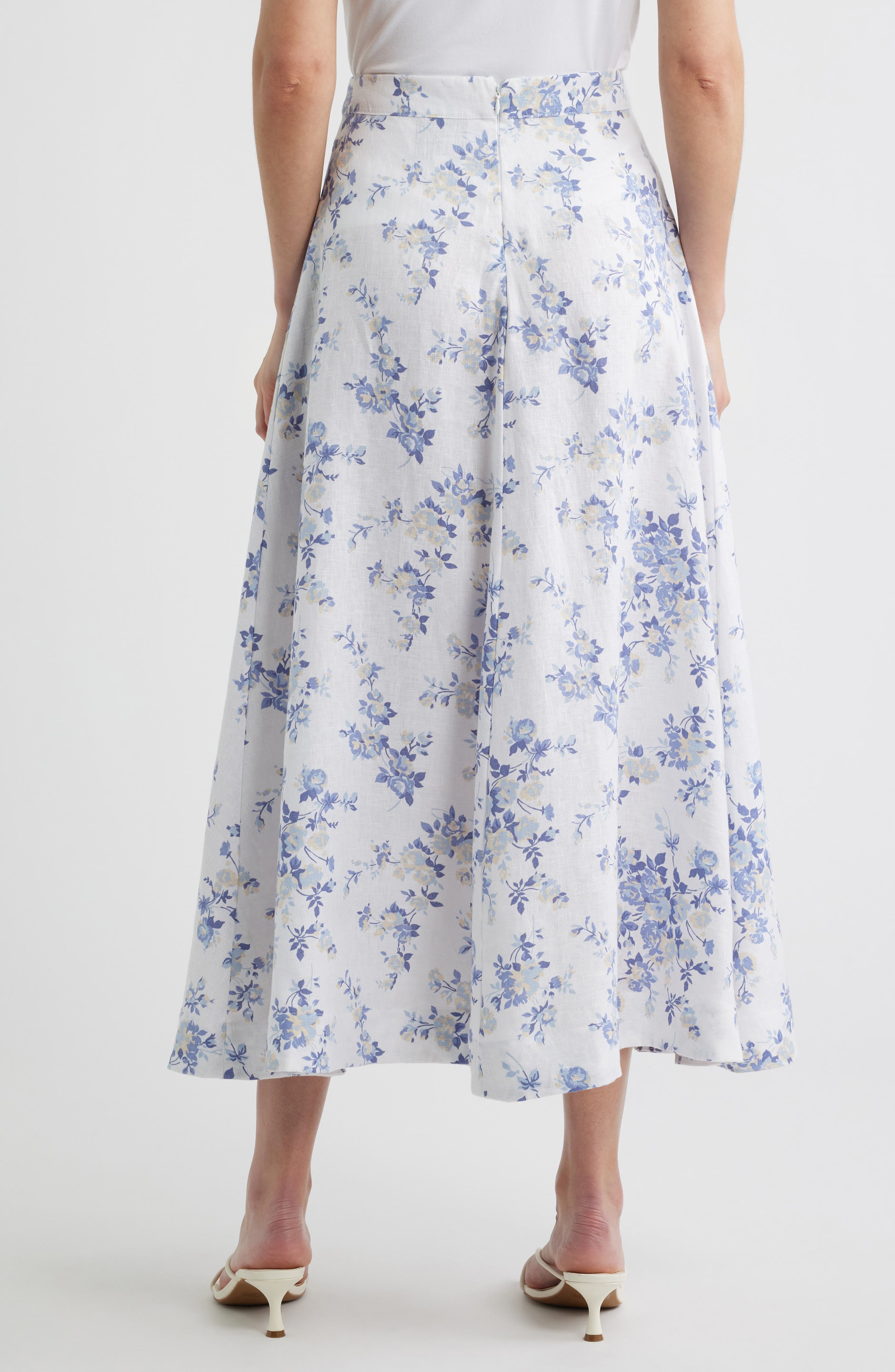 Peony Floral Skirt - image 2