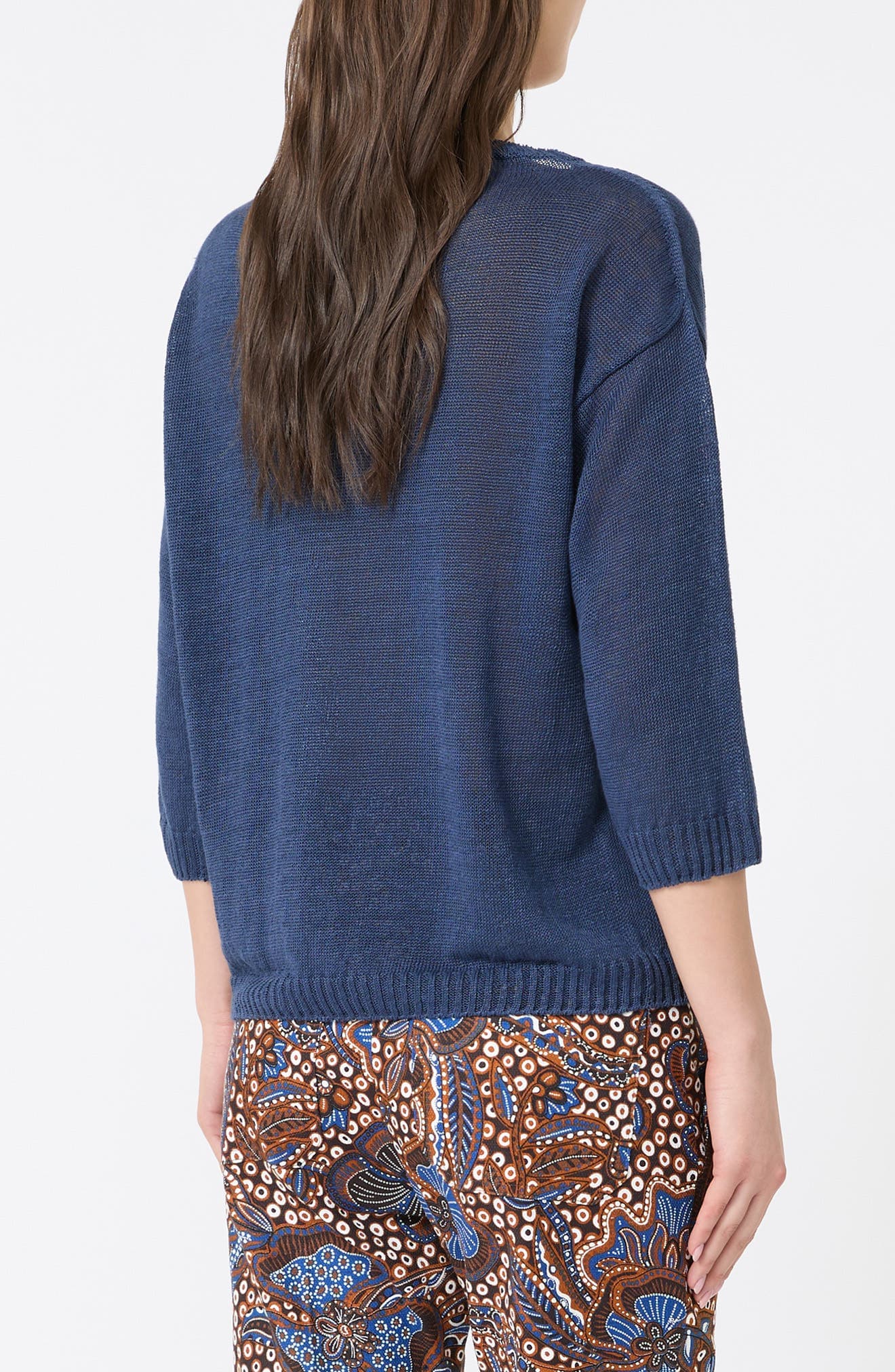 Cannone Linen Sweater - image 2