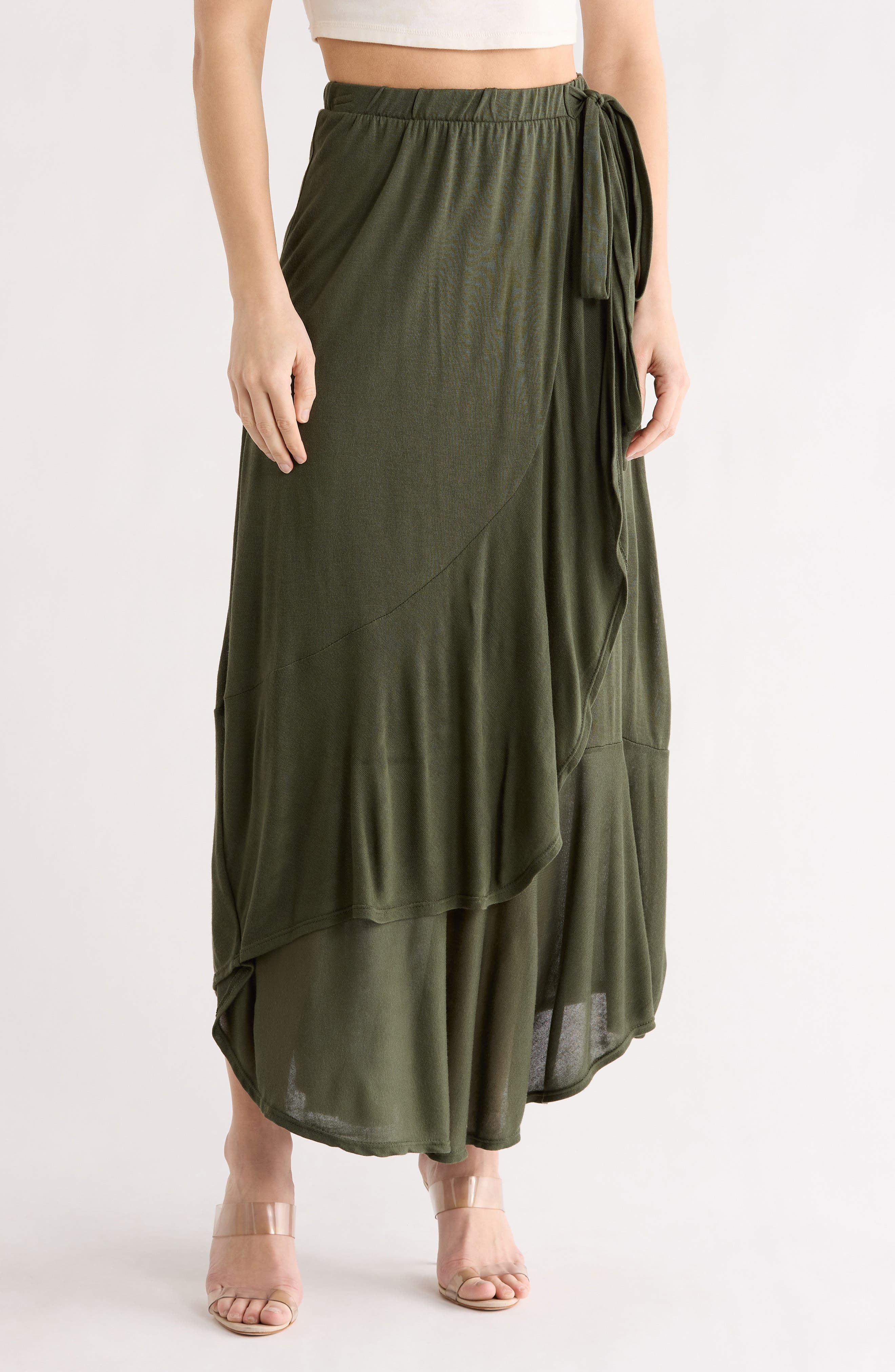 Wrap Maxi Skirt - image 1