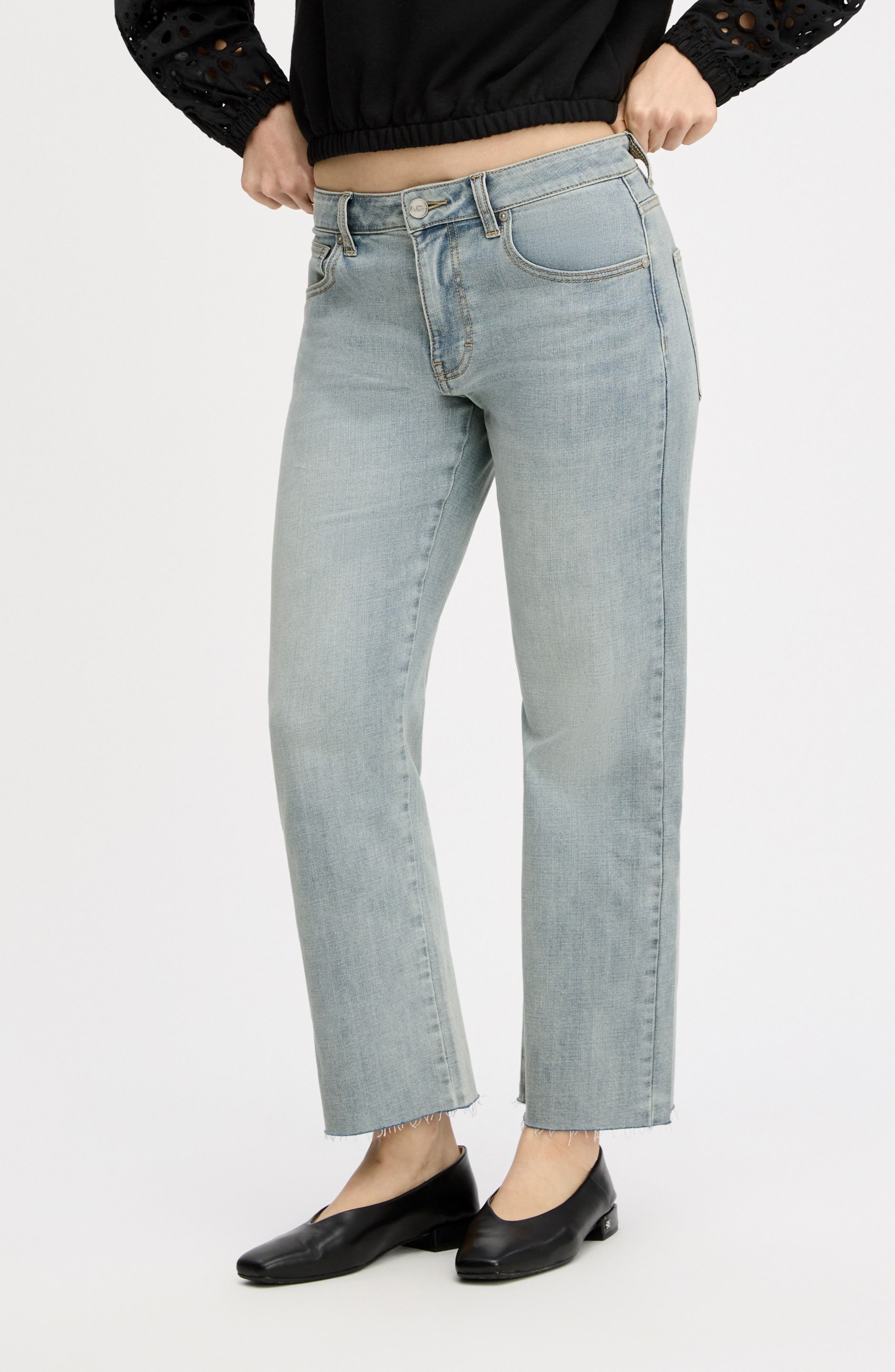 Ankle Straight Leg Jeans - image 3