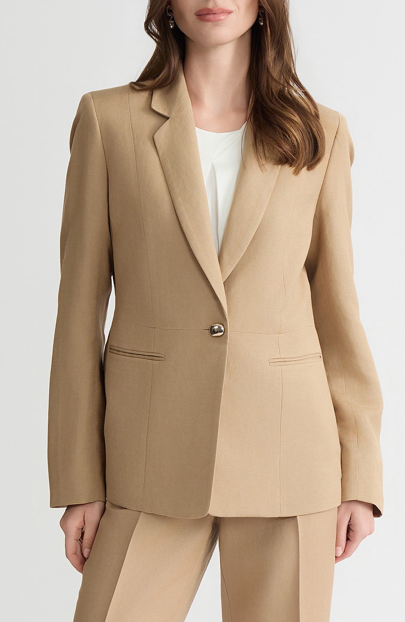 Linen Blend Jacket - image 1