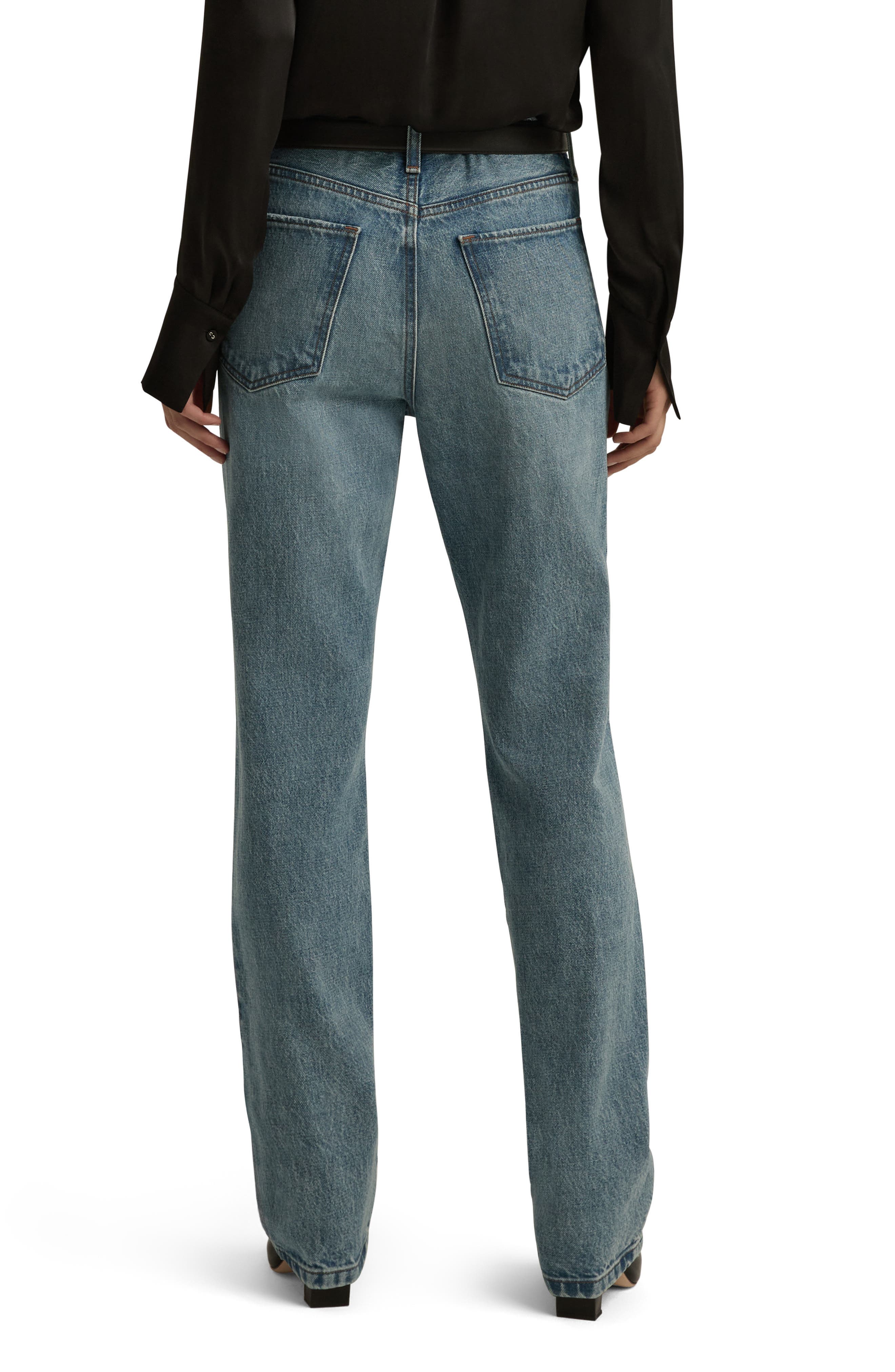 The Mikaela Low Rise Straight Leg Jeans - image 2