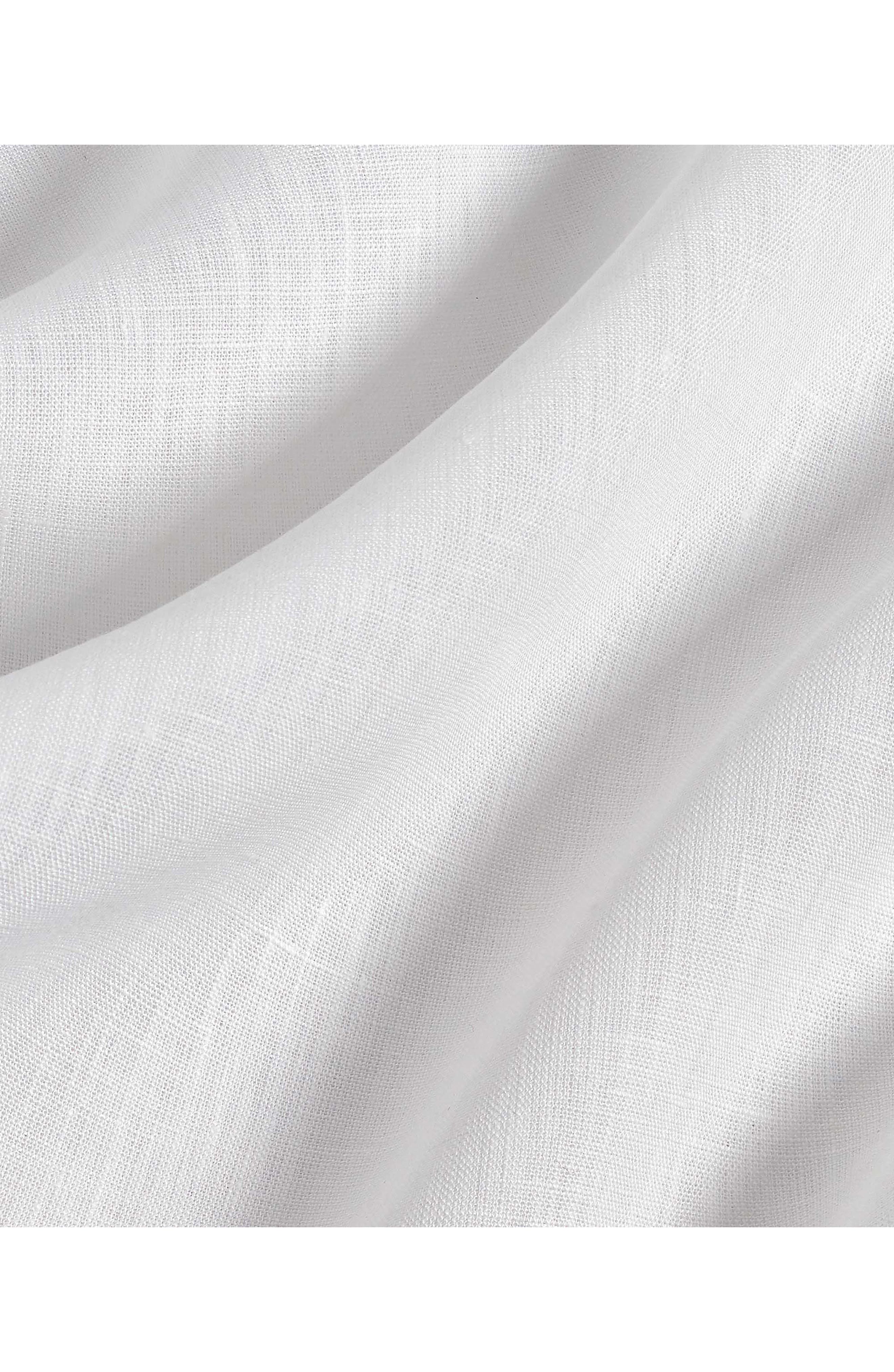 Trim Fit Linen Dress Shirt - image 2