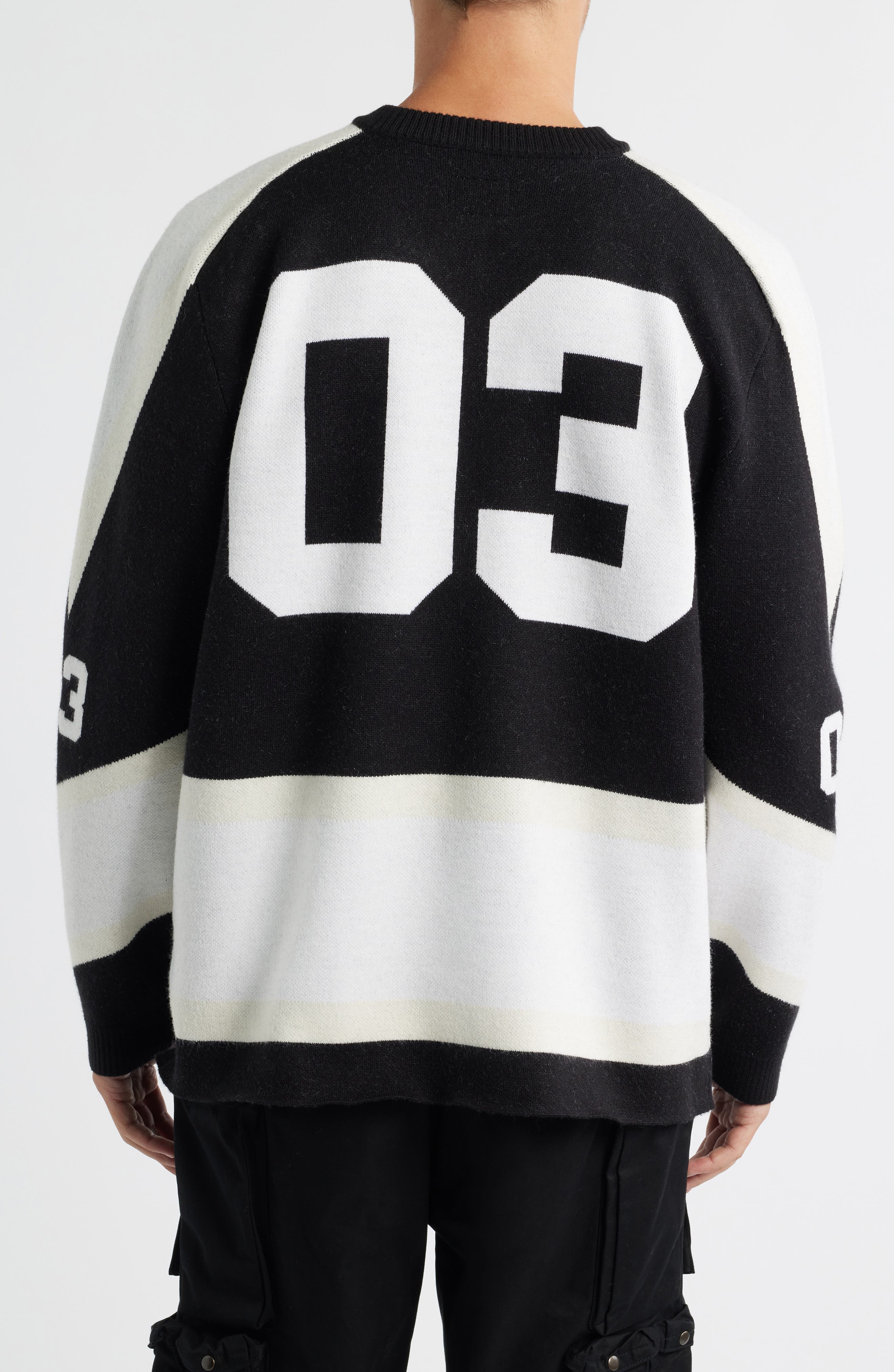BB Puck V-Neck Jersey Sweater - image 2