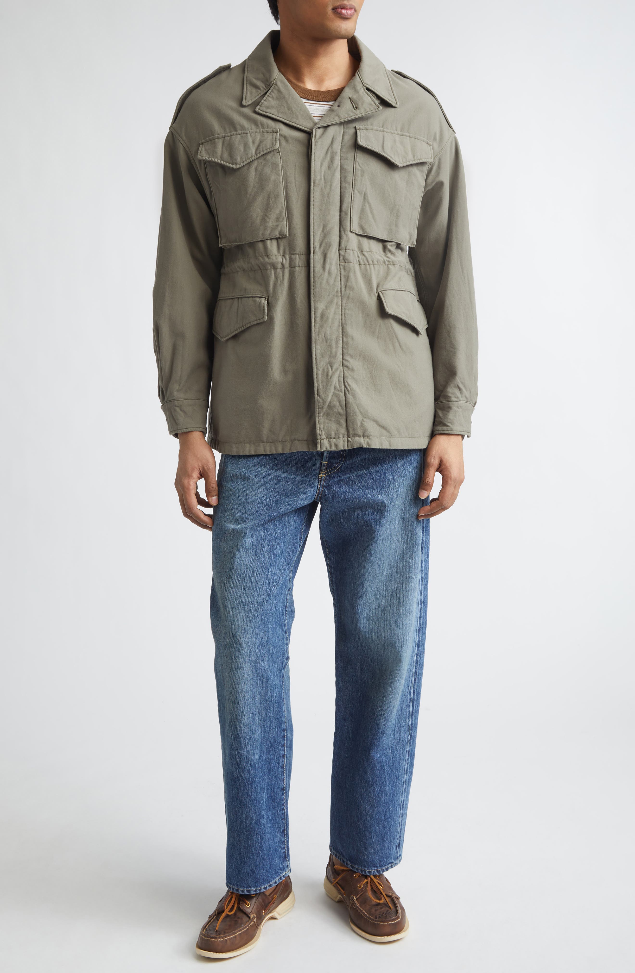 Achse Cotton & Nylon Field Jacket - image 2