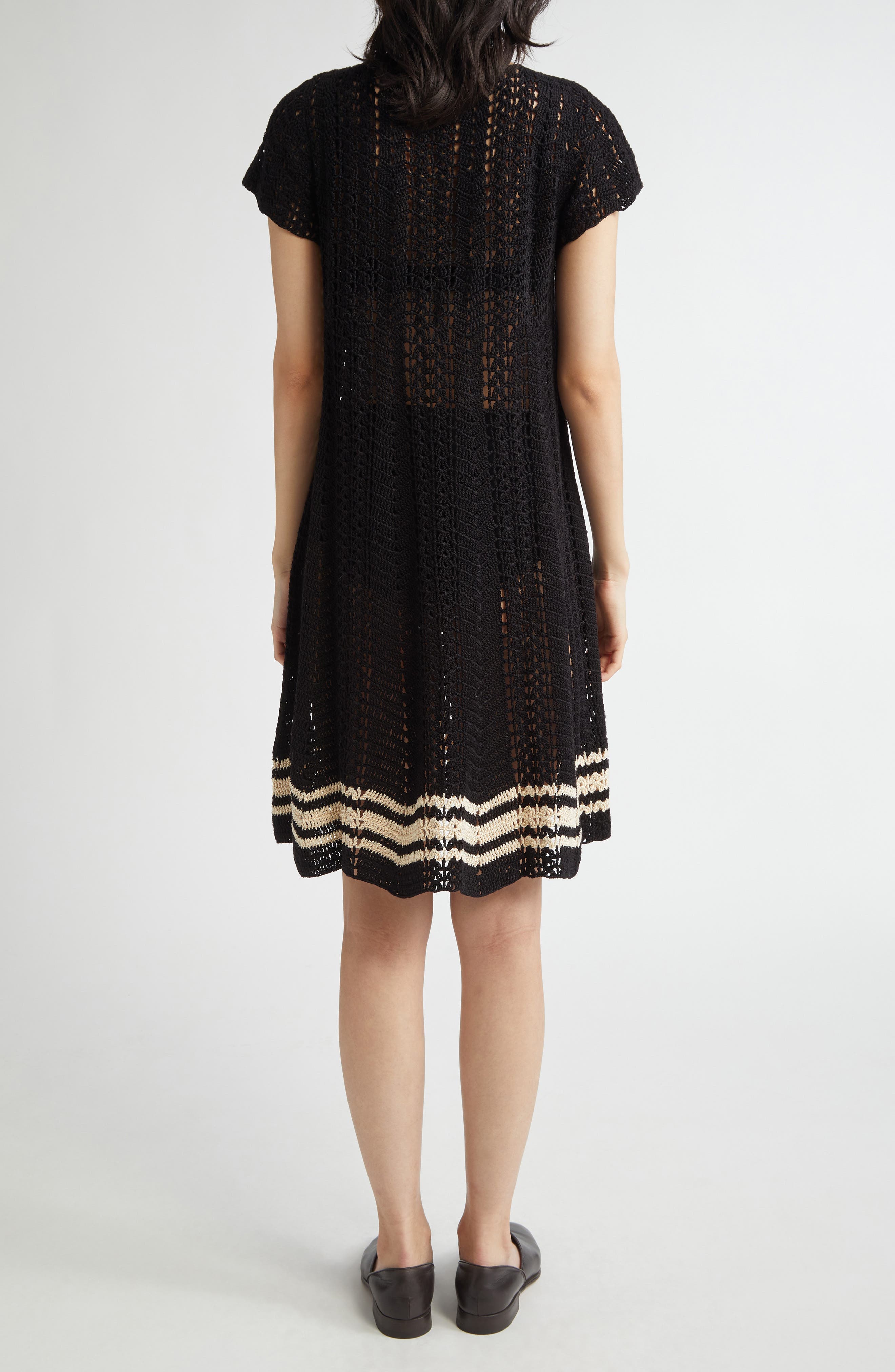 Duxberry Crochet Cotton Minidress - image 2