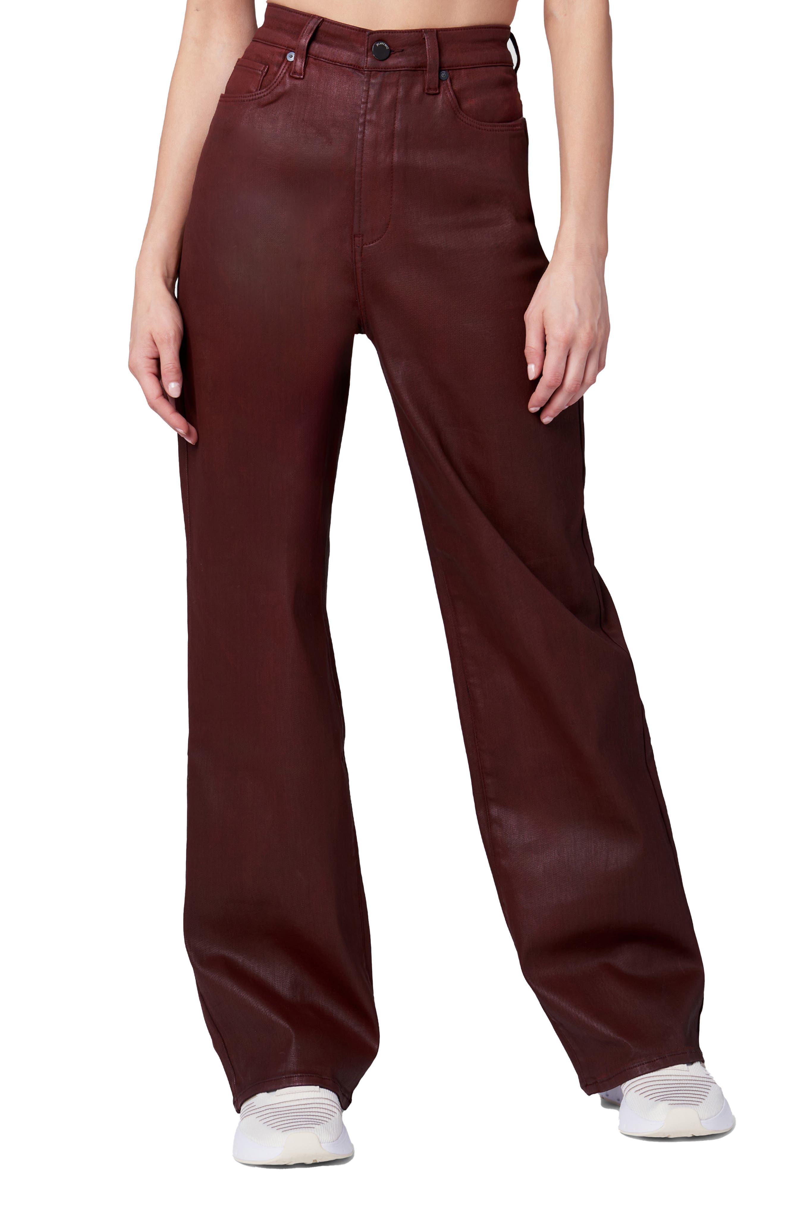 Franklin Coated Denim Ribcage Jeans - image 1
