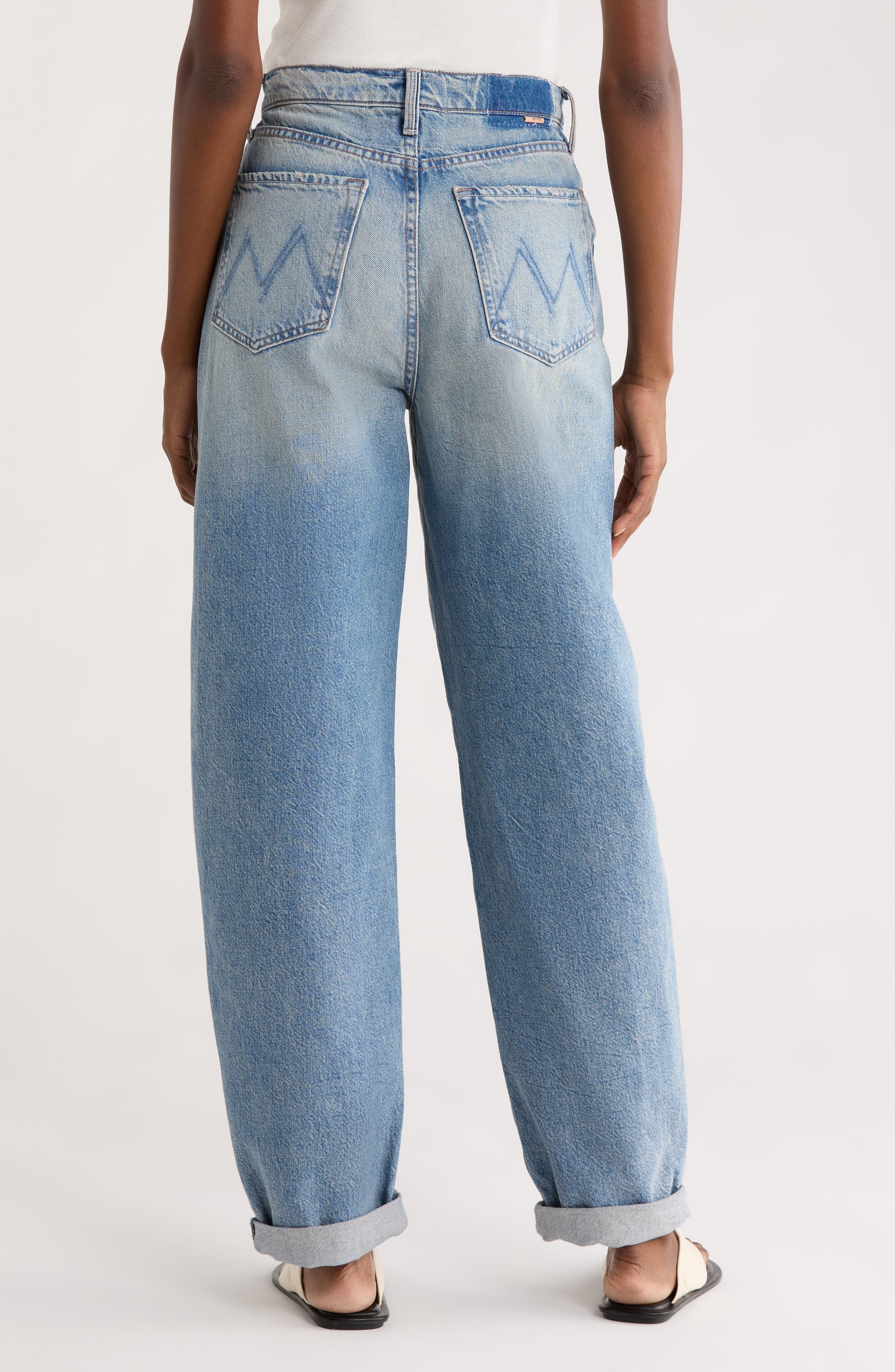 The Fangirl Skimp Cuff Barrel Leg Jeans - image 2