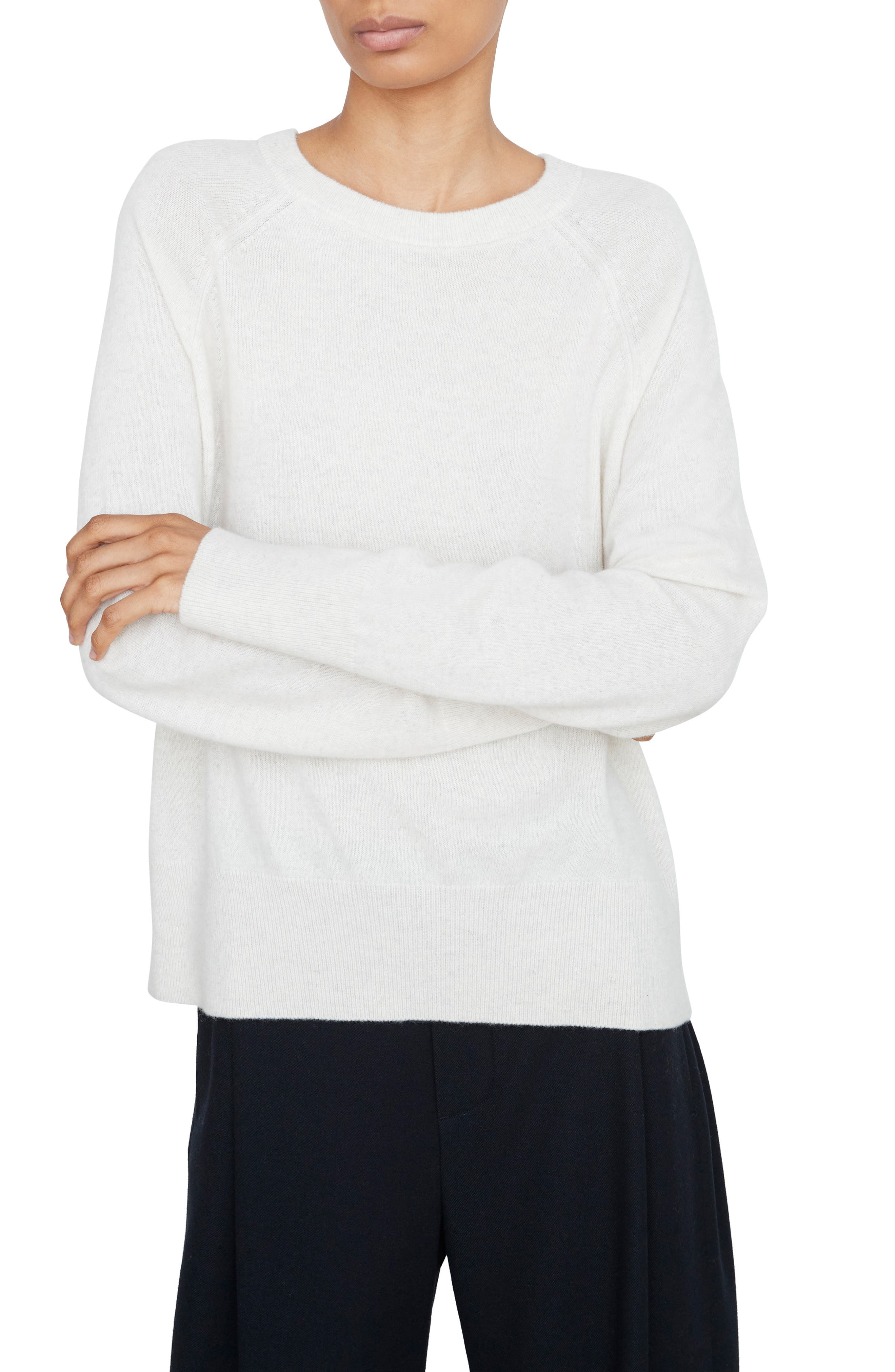 Wool & Cashmere Crewneck Sweater - image 1