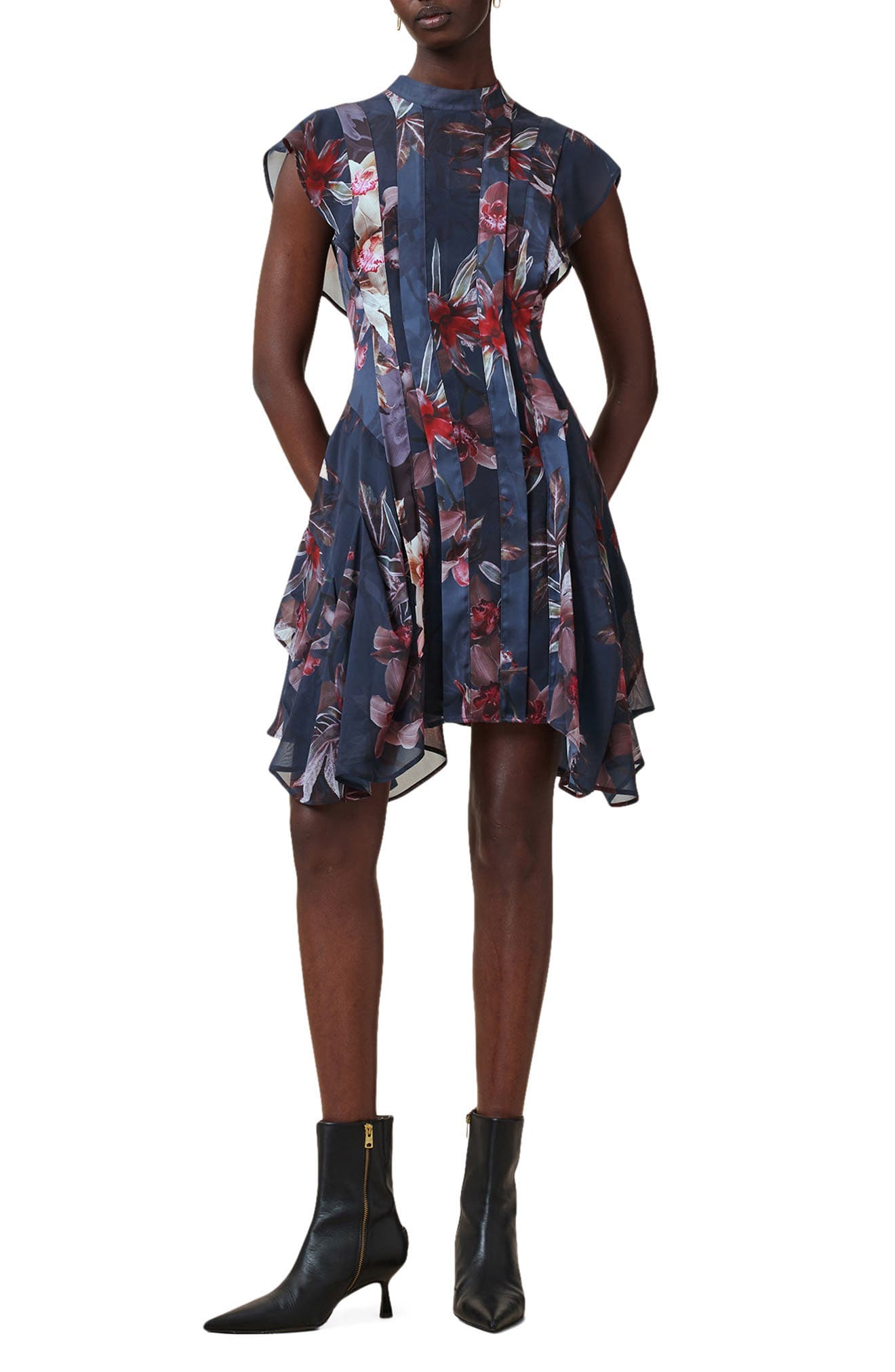 Fleur Handkerchief Hem Dress - image 1