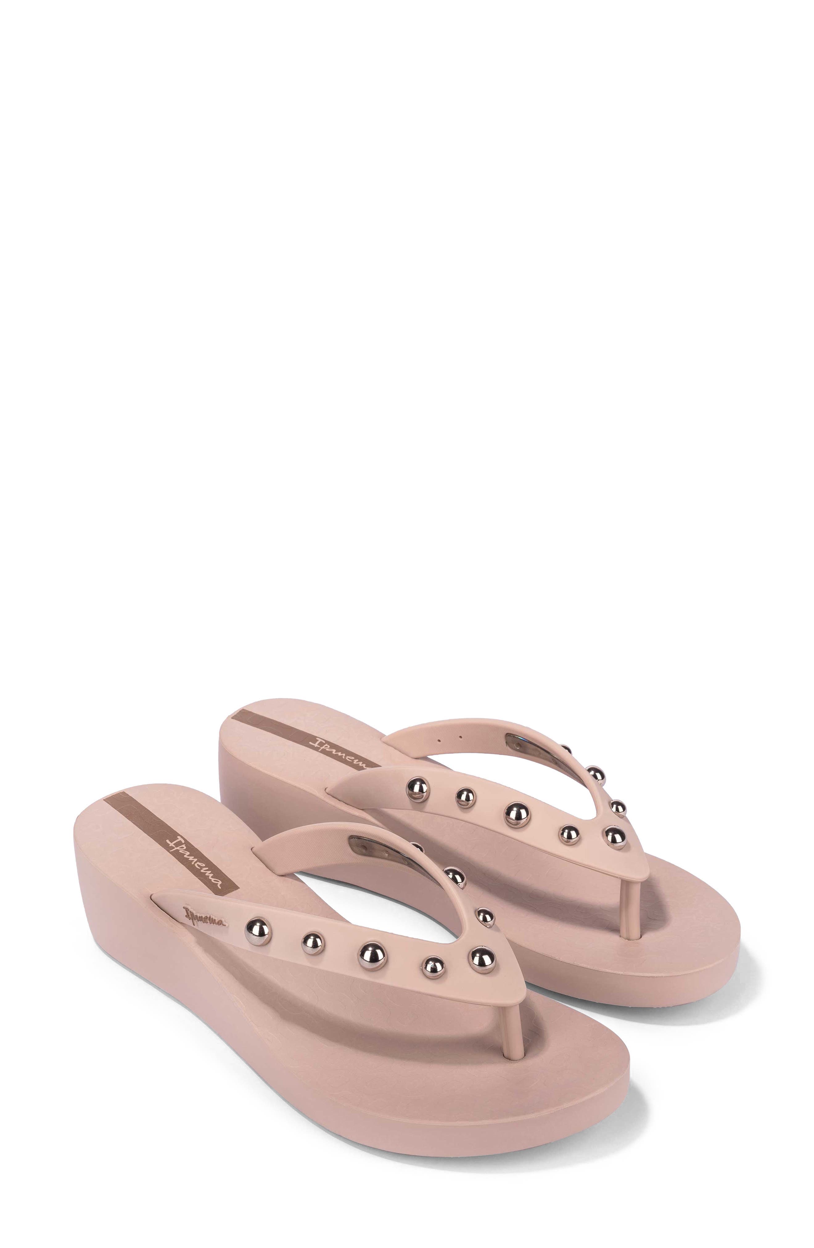 Glam Platform Wedge Flip Flop - image 1