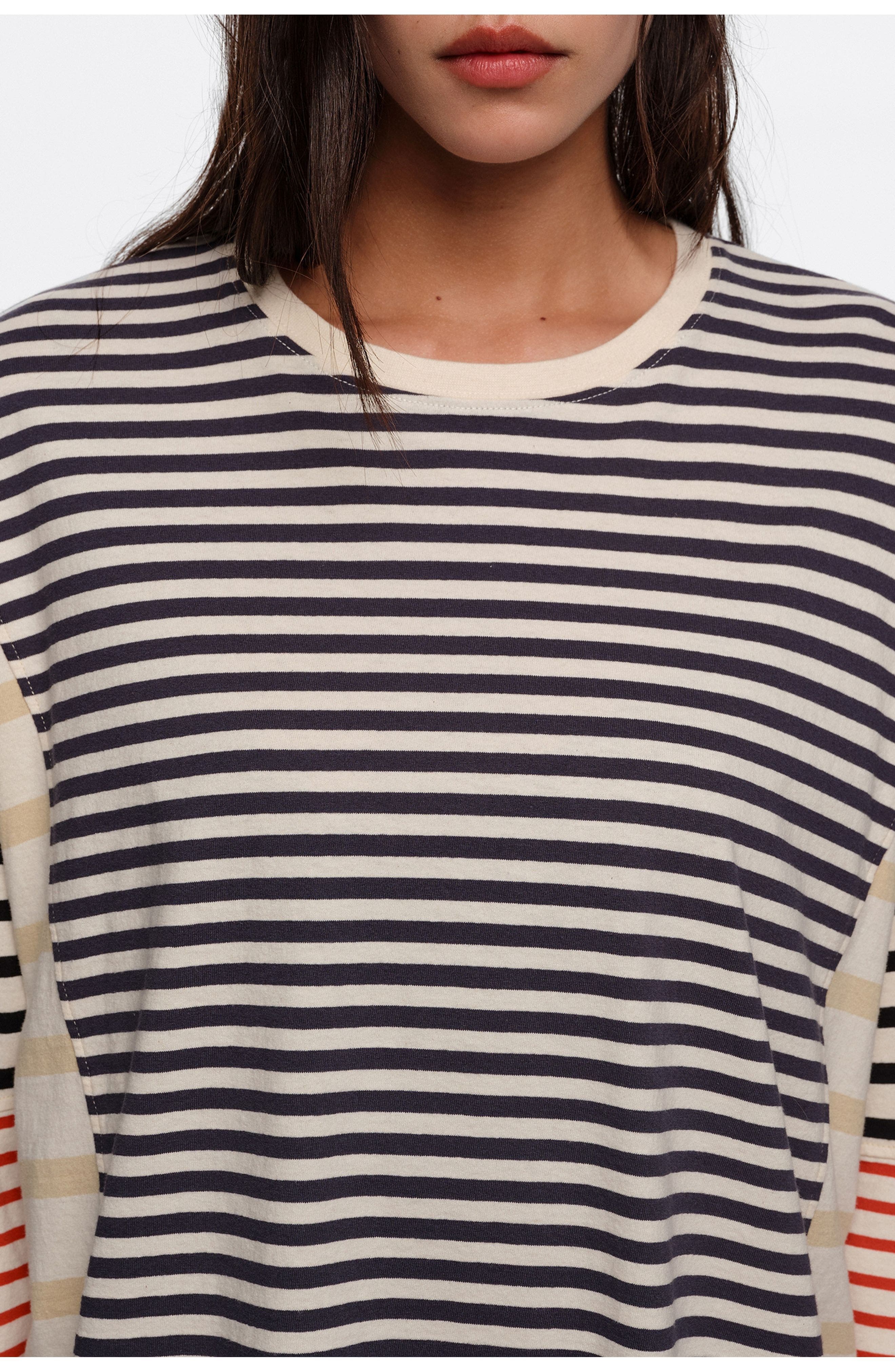 Striped Oversize T-Shirt - image 2