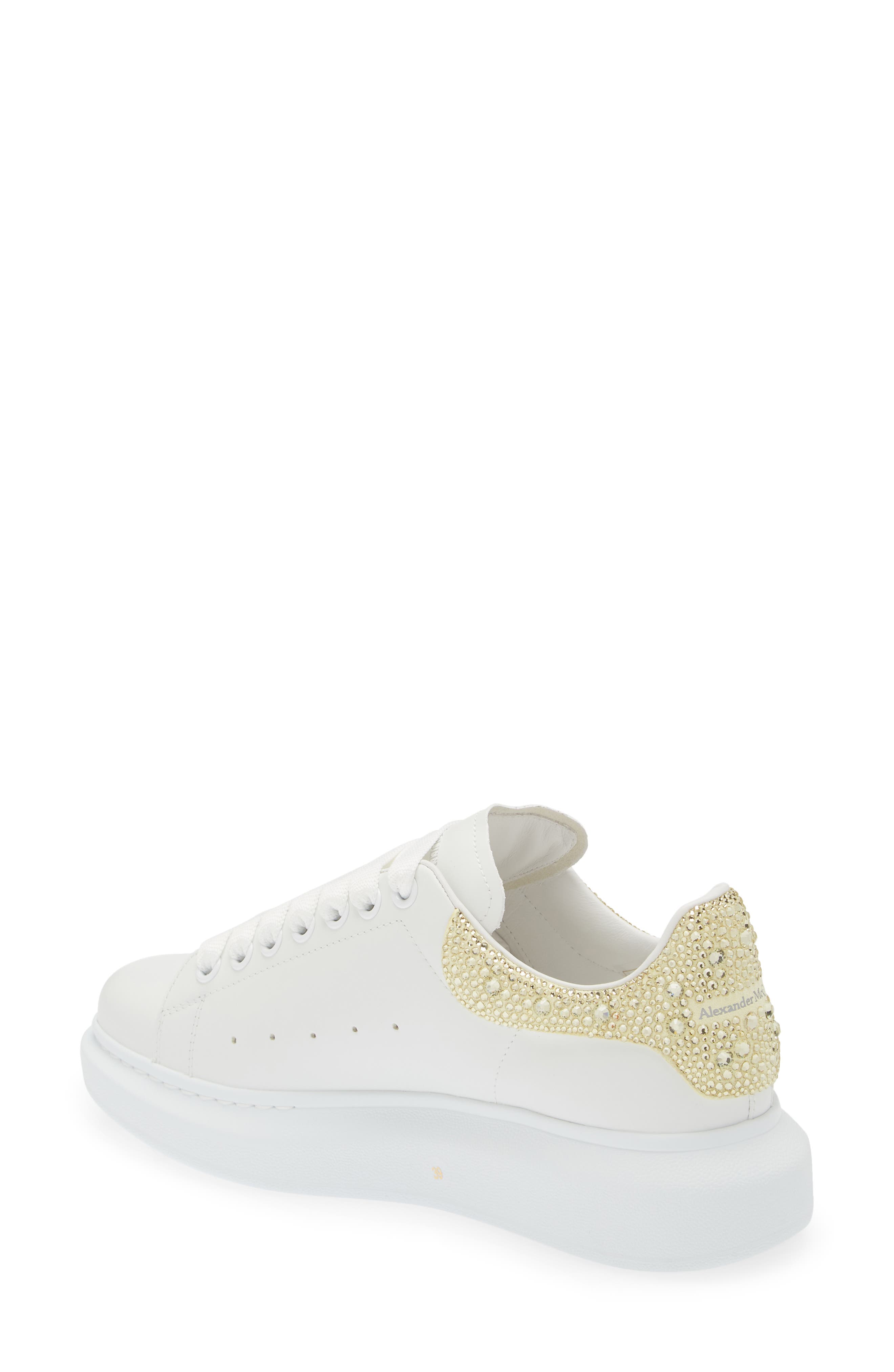Oversized Crystal Embellished Sneaker - image 2