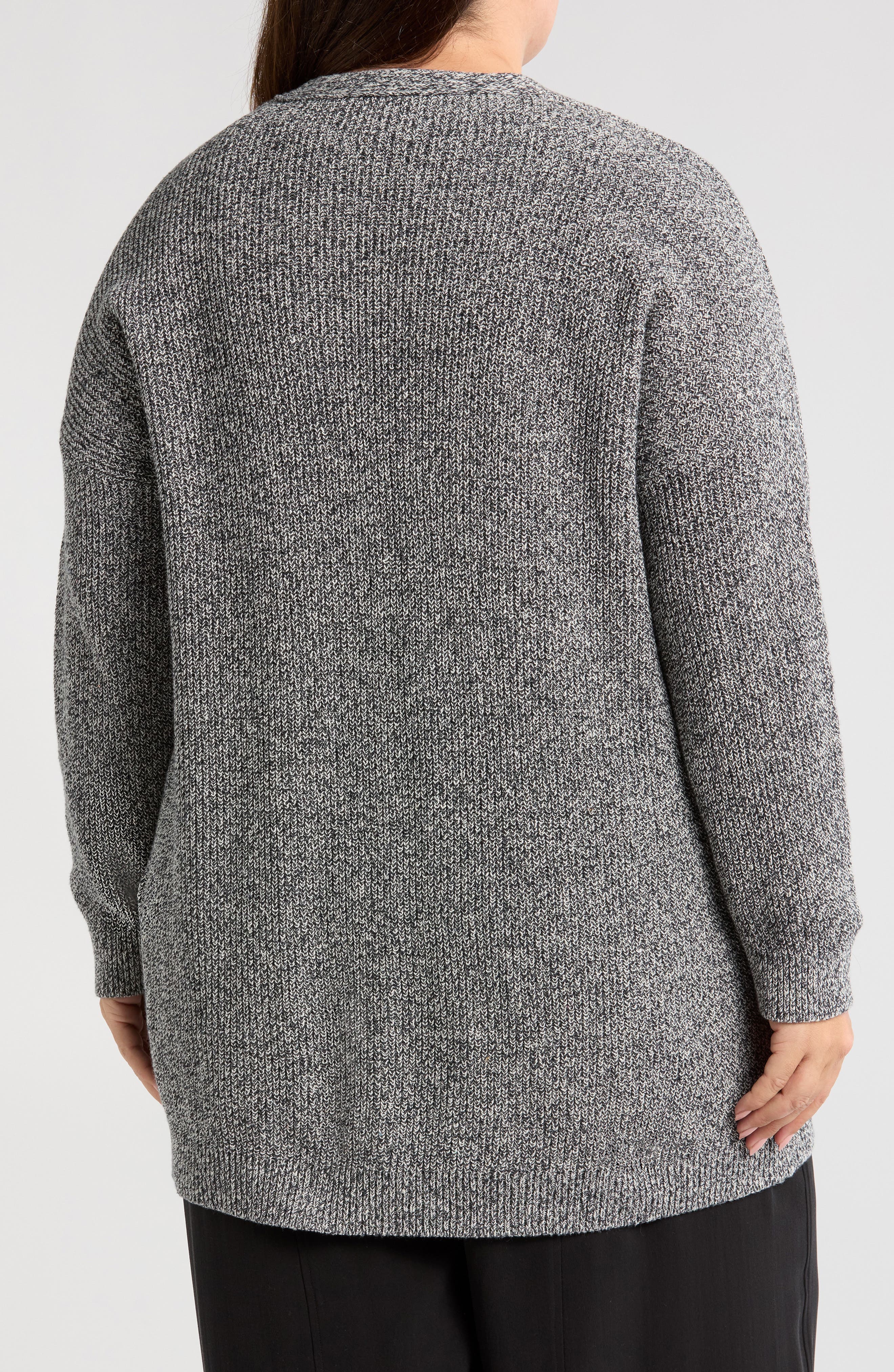 V-Neck Cotton Blend Cardigan - image 2