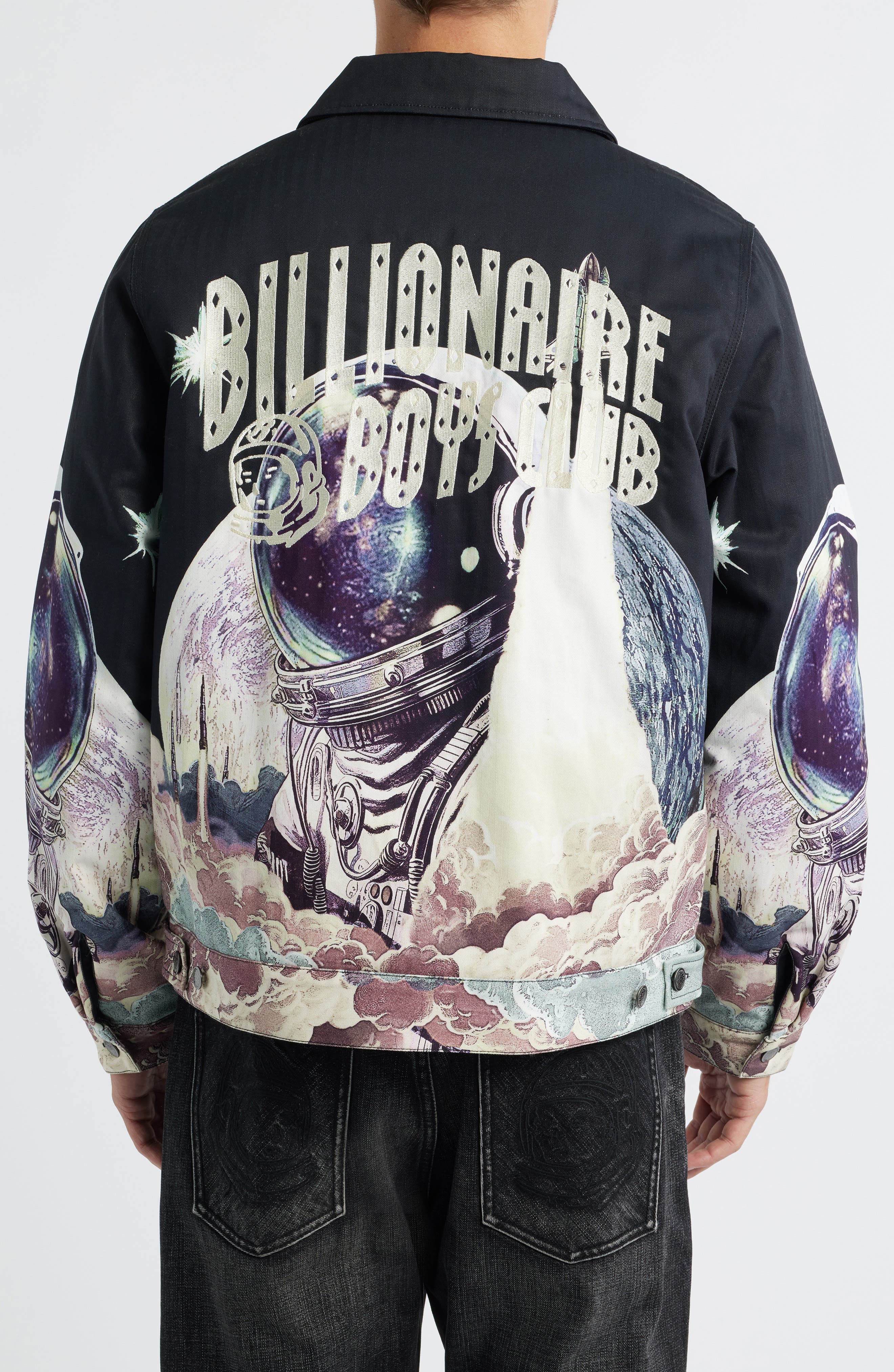 Space Shuttle Graphic Flight Jacket - image 2