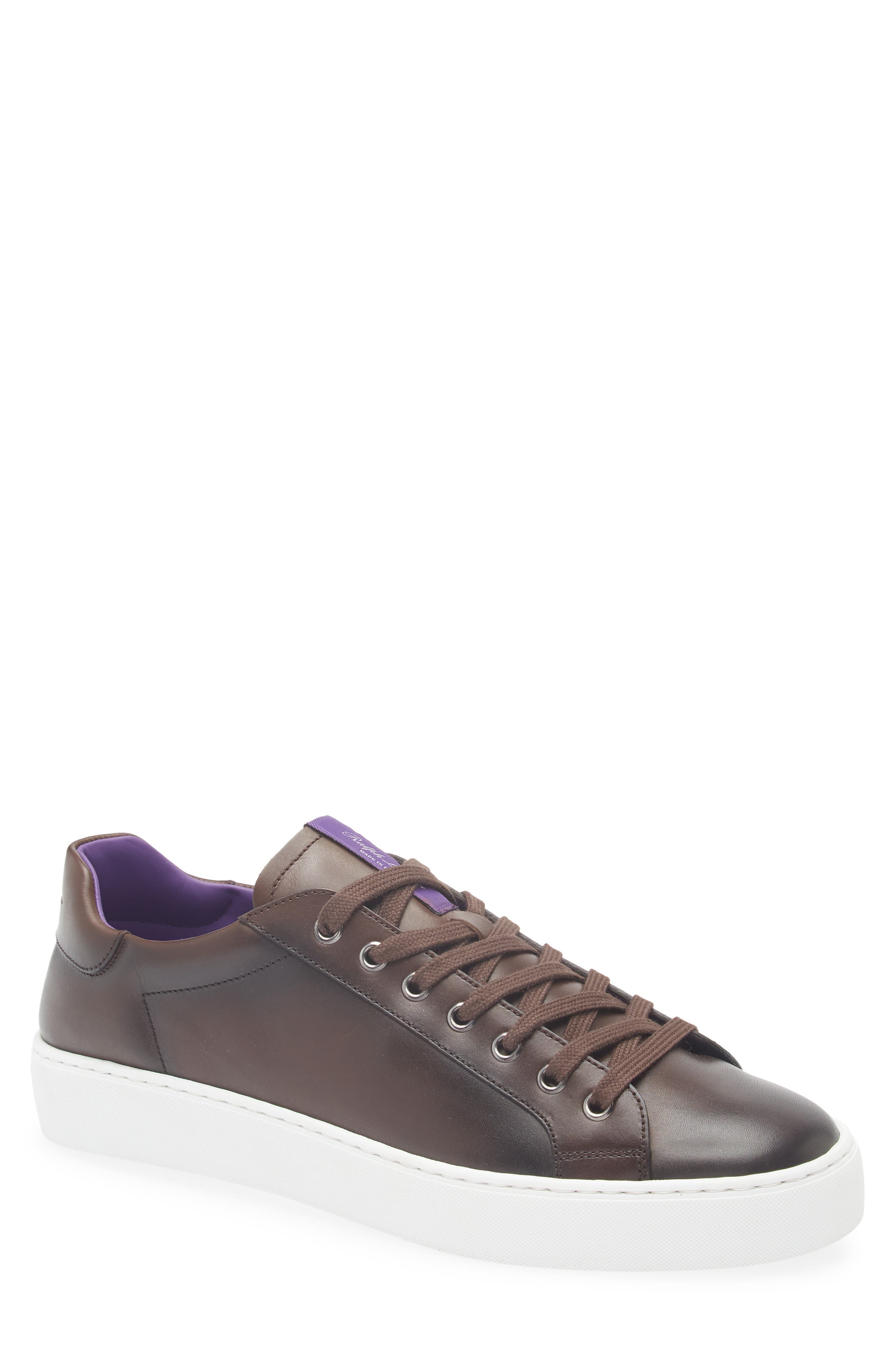 Severn Calfskin Leather Sneaker - image 1