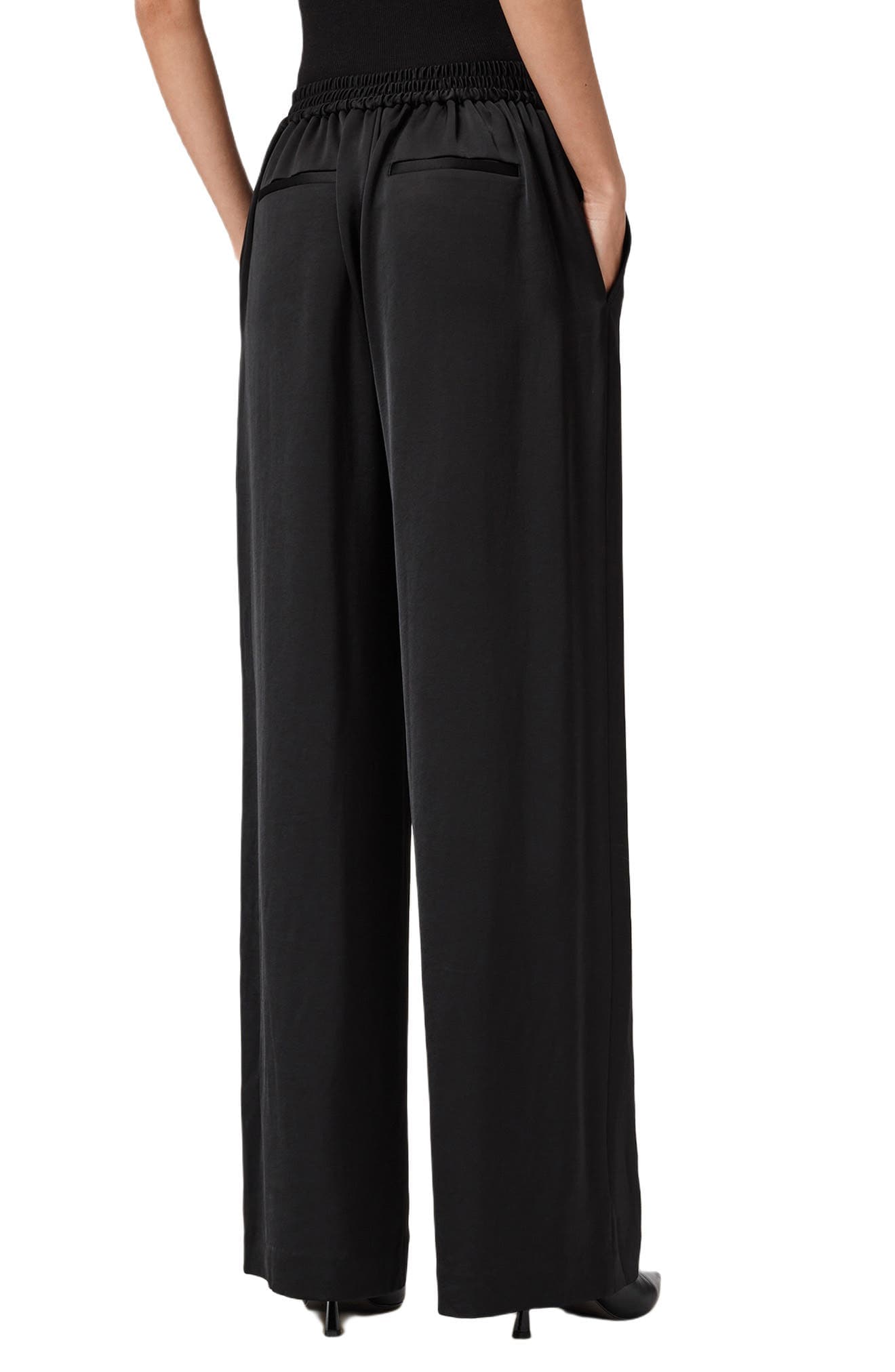 Theah Topstitch Wide Leg Pants - image 2