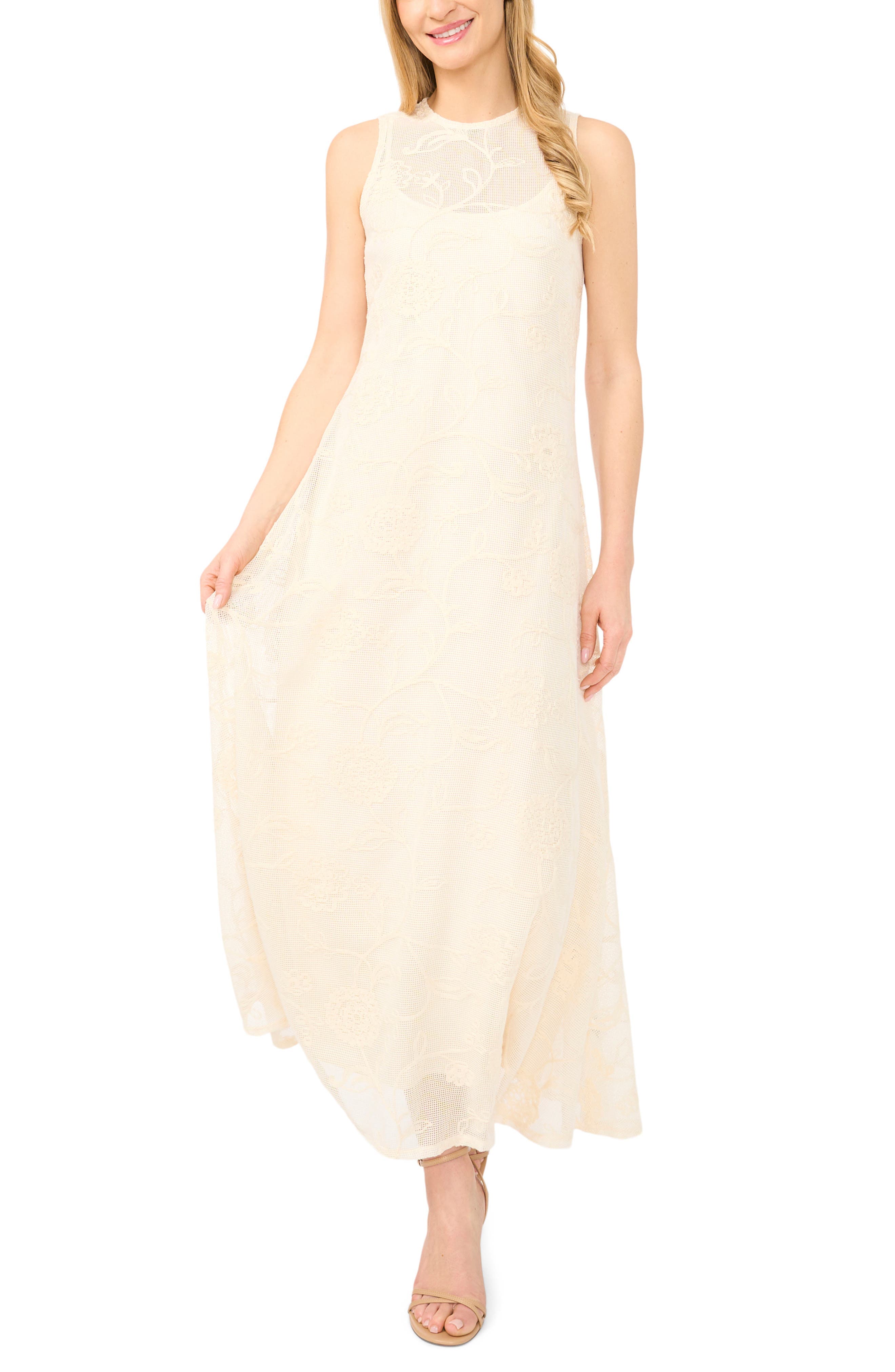 Mimi Mesh Sleeveless Dress - image 1