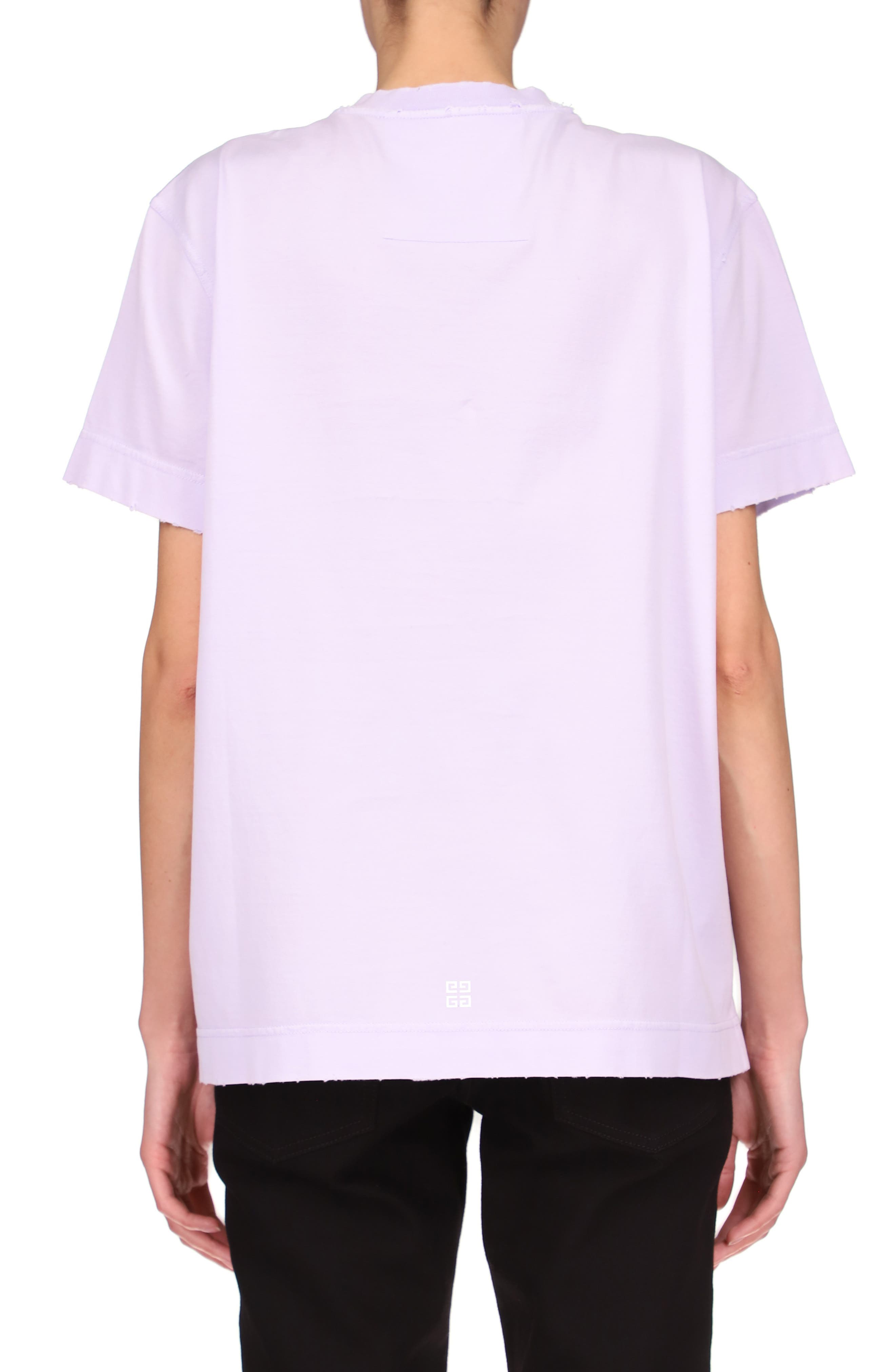 Barbed Wire Logo Distressed Cotton Graphic Tee - image 2