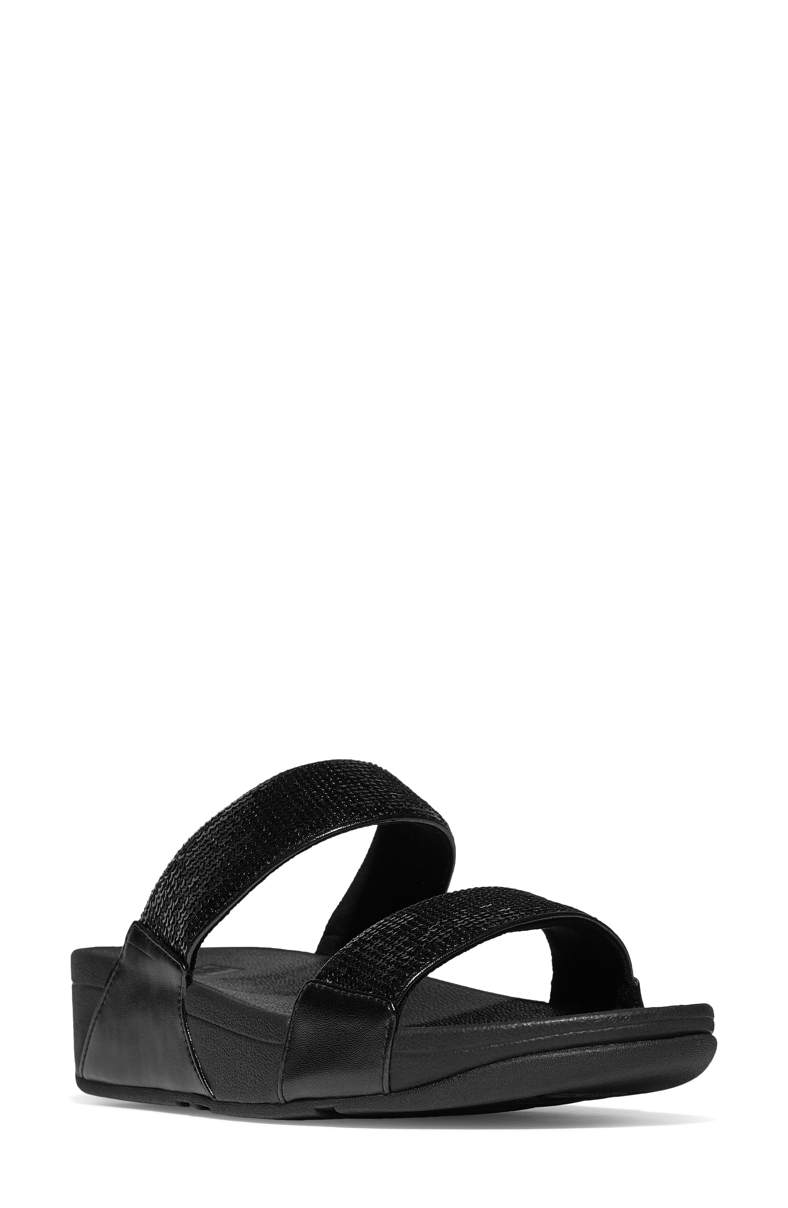 Lulu Sequin Slide Sandal - image 1