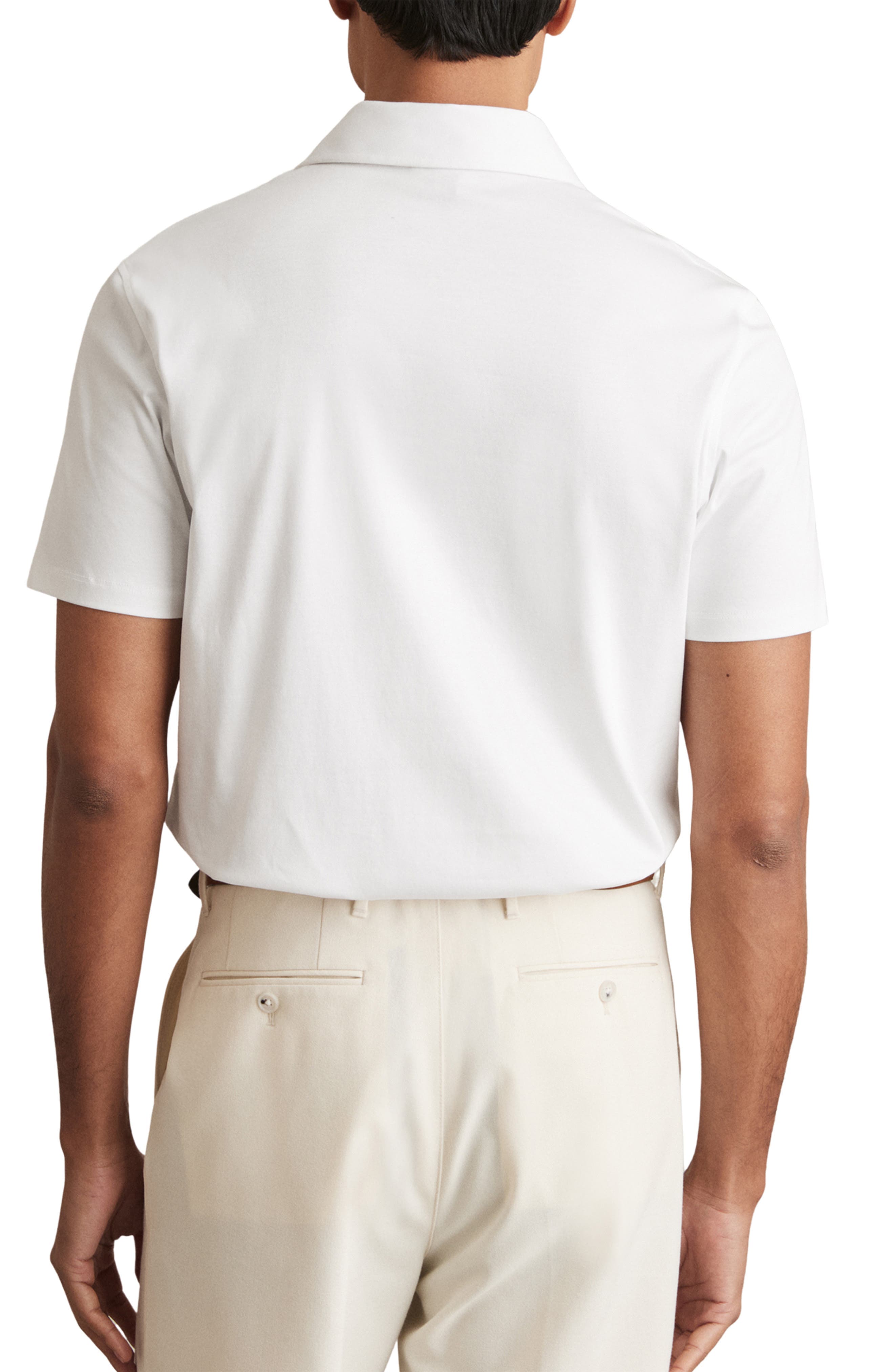 Earl Solid Cotton Polo - image 2